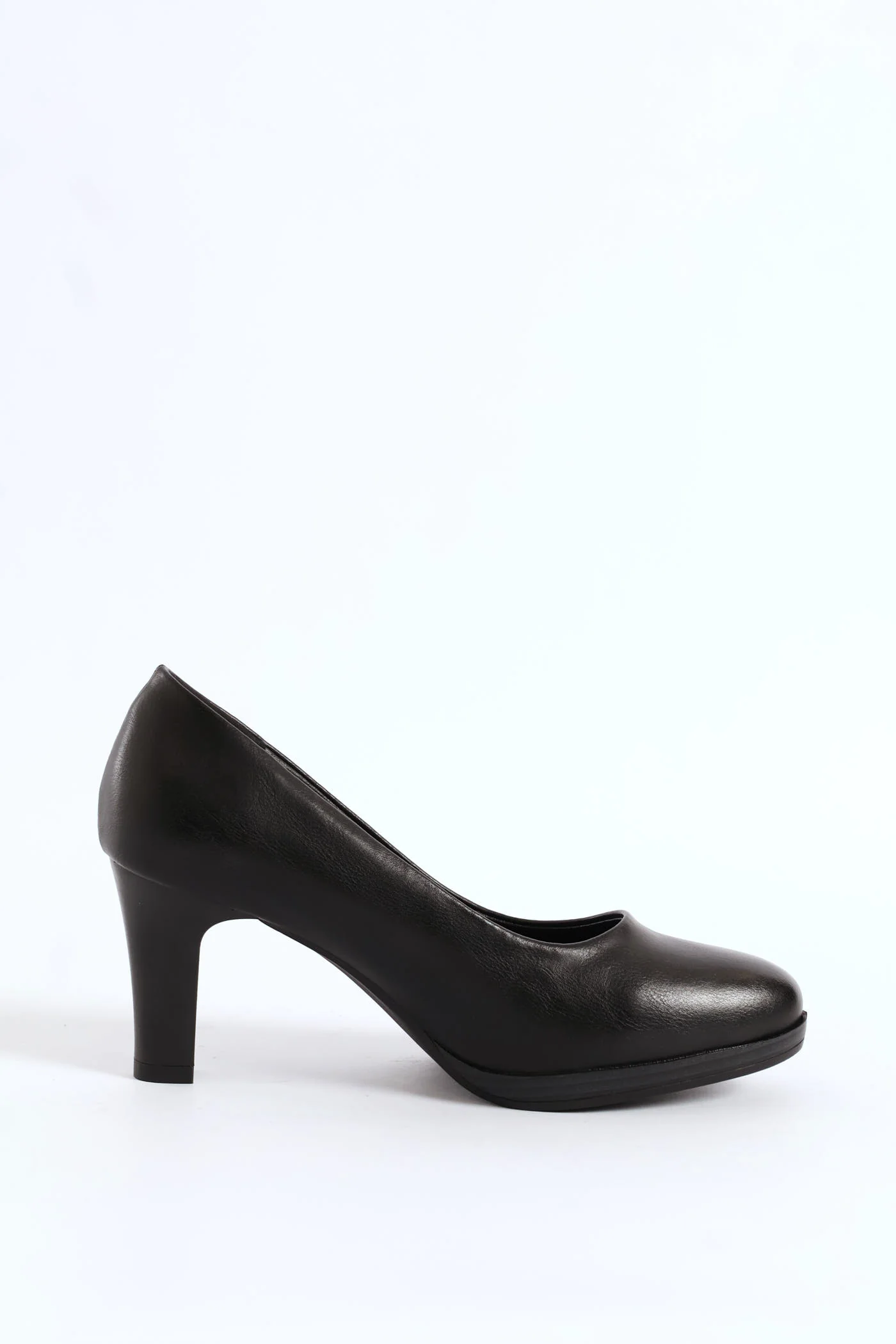 Plain High Heel - Black - Image 4