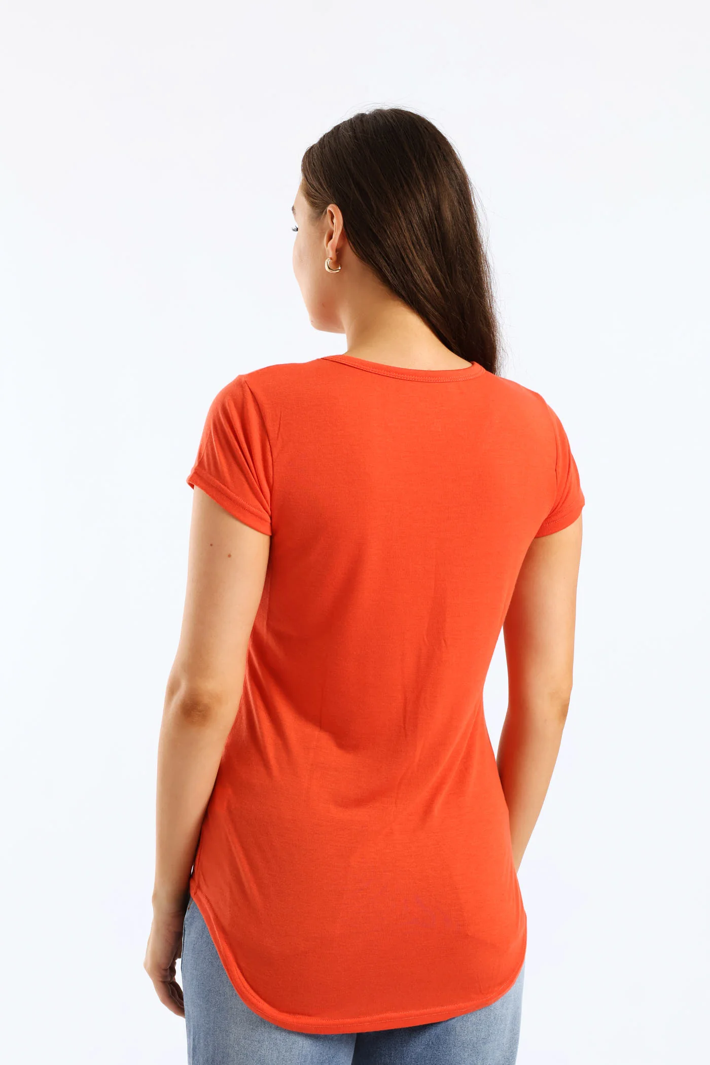 Plain Pocket Tee - Paprika - Image 3