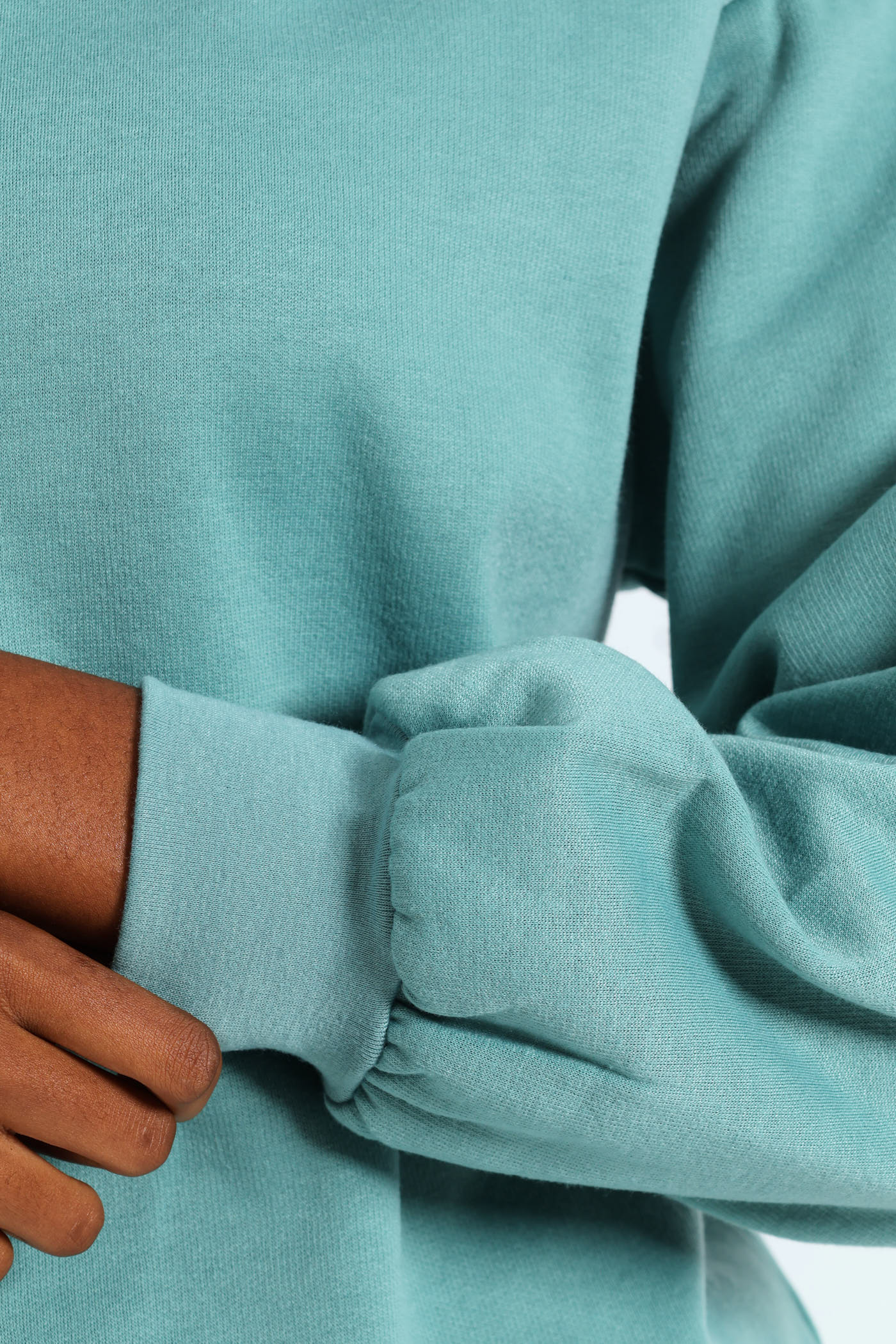 Plain Pullover - Dusty Blue - Image 4