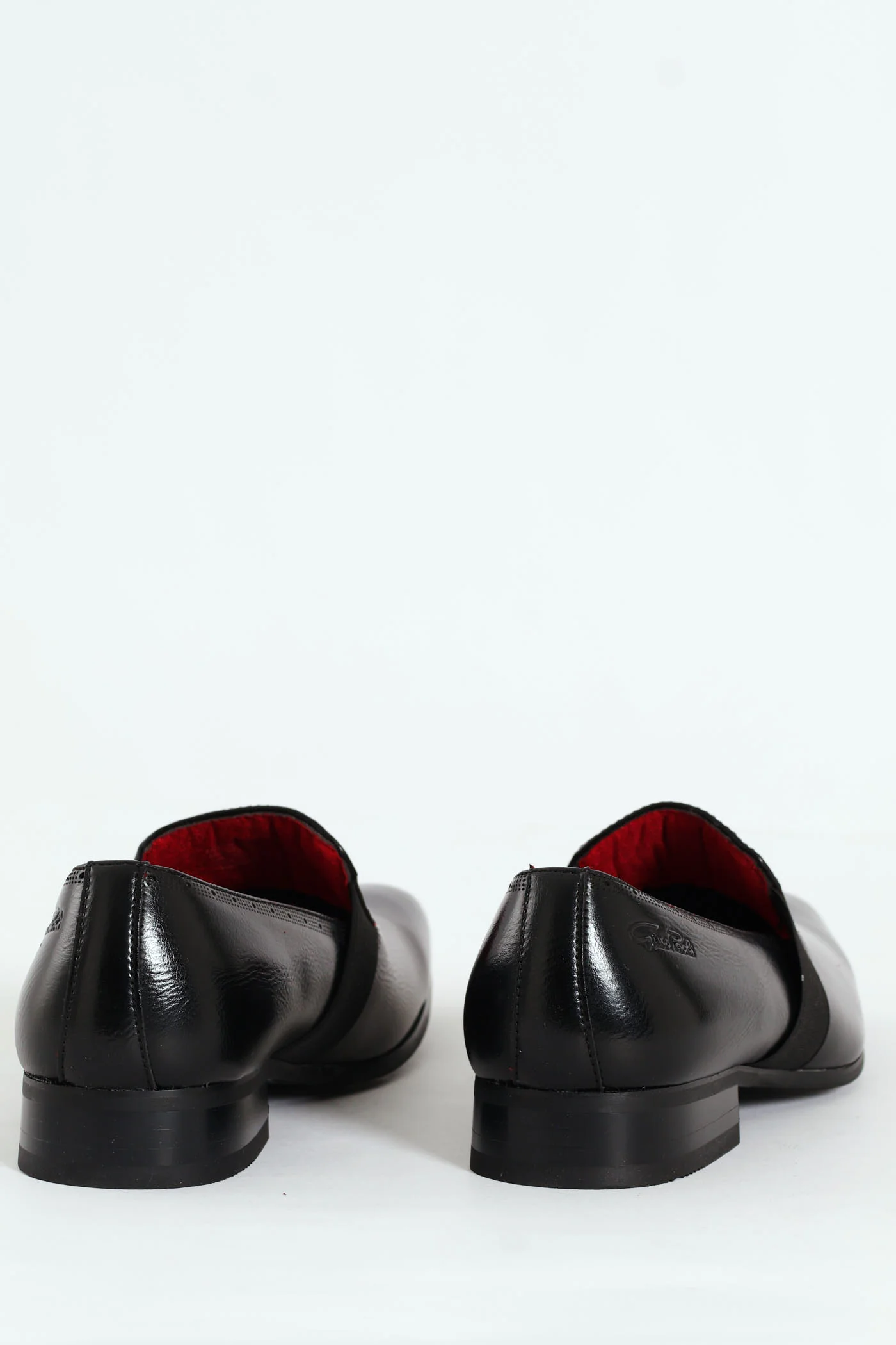 Plain Slip On With Side Gusset - Black - Image 2