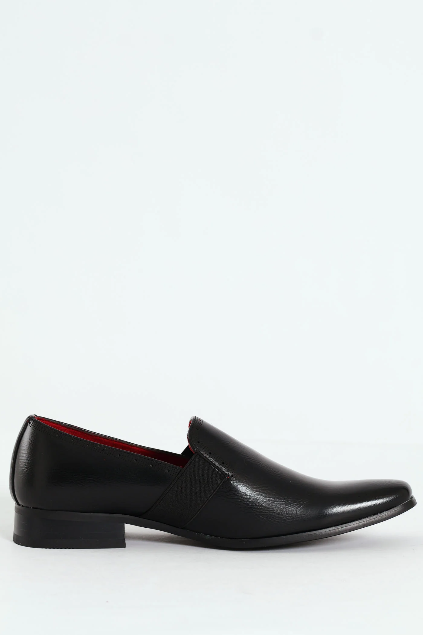 Plain Slip On With Side Gusset - Black - Image 3