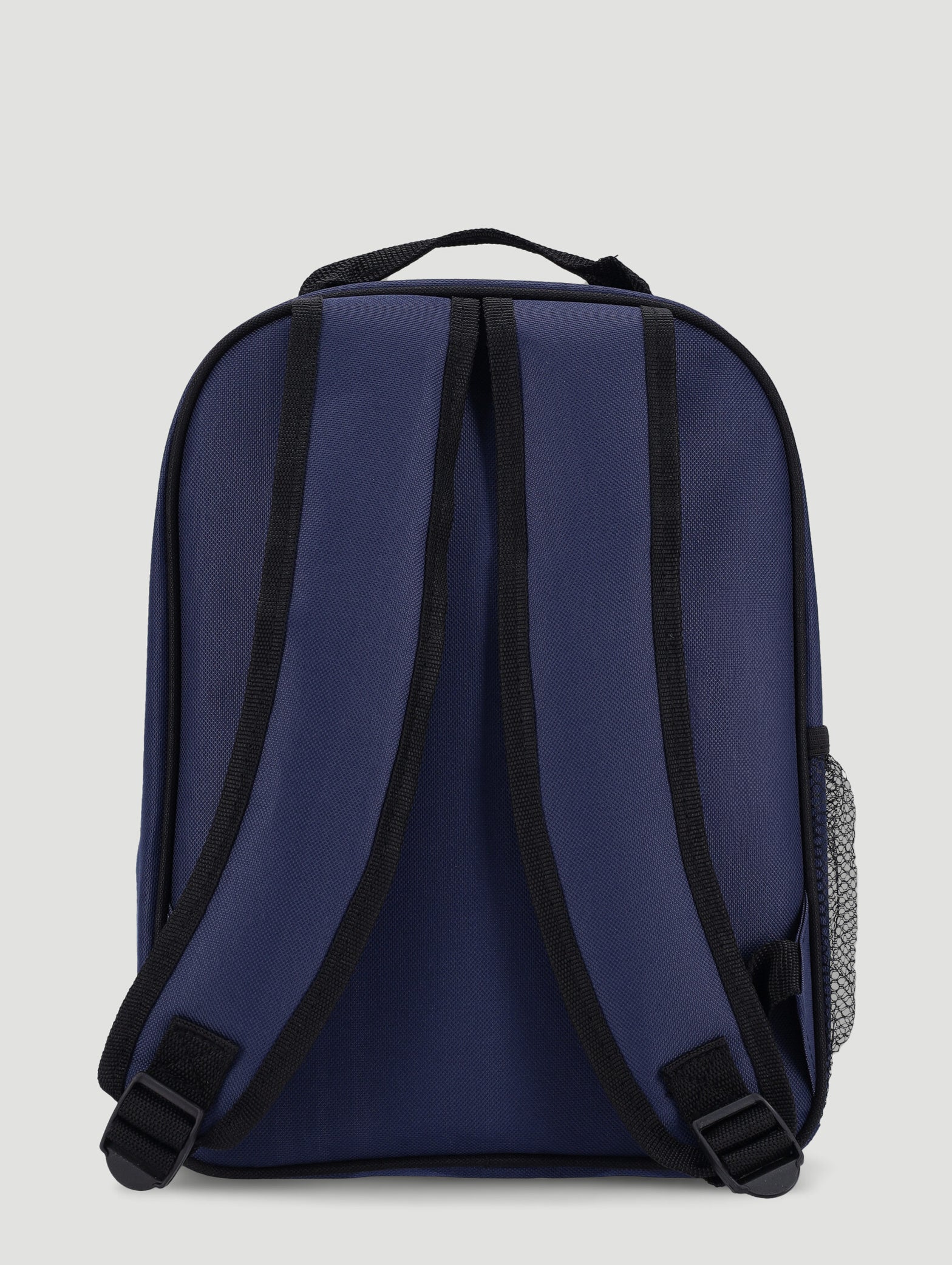 Plain Small School Backpack - Navy - Image 2