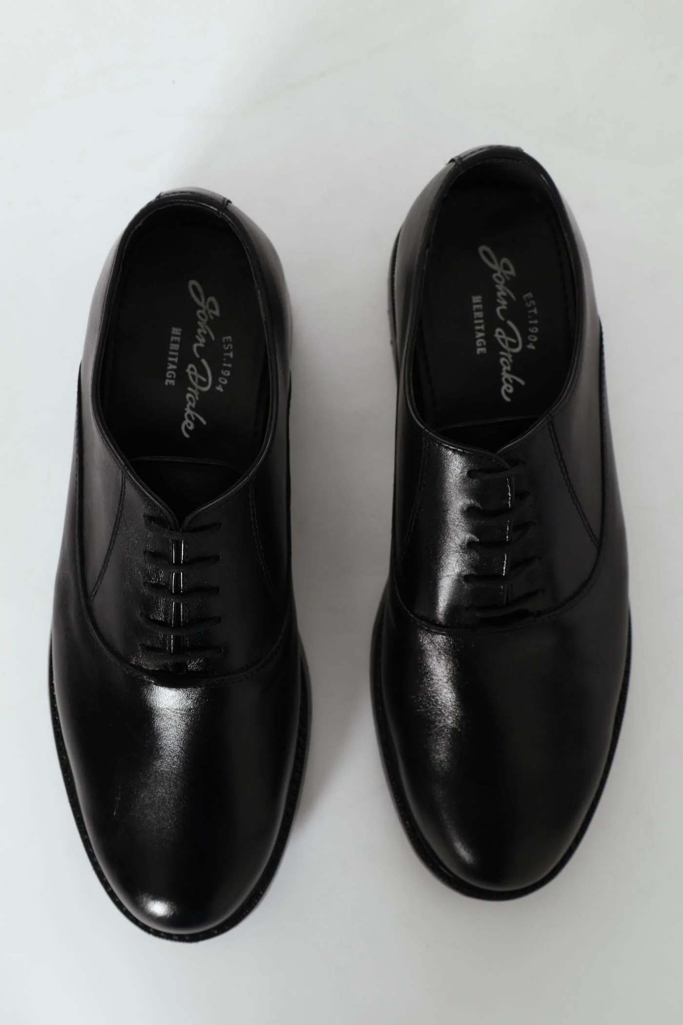 Plaine Toe Oxford Shoe - Black - Image 3