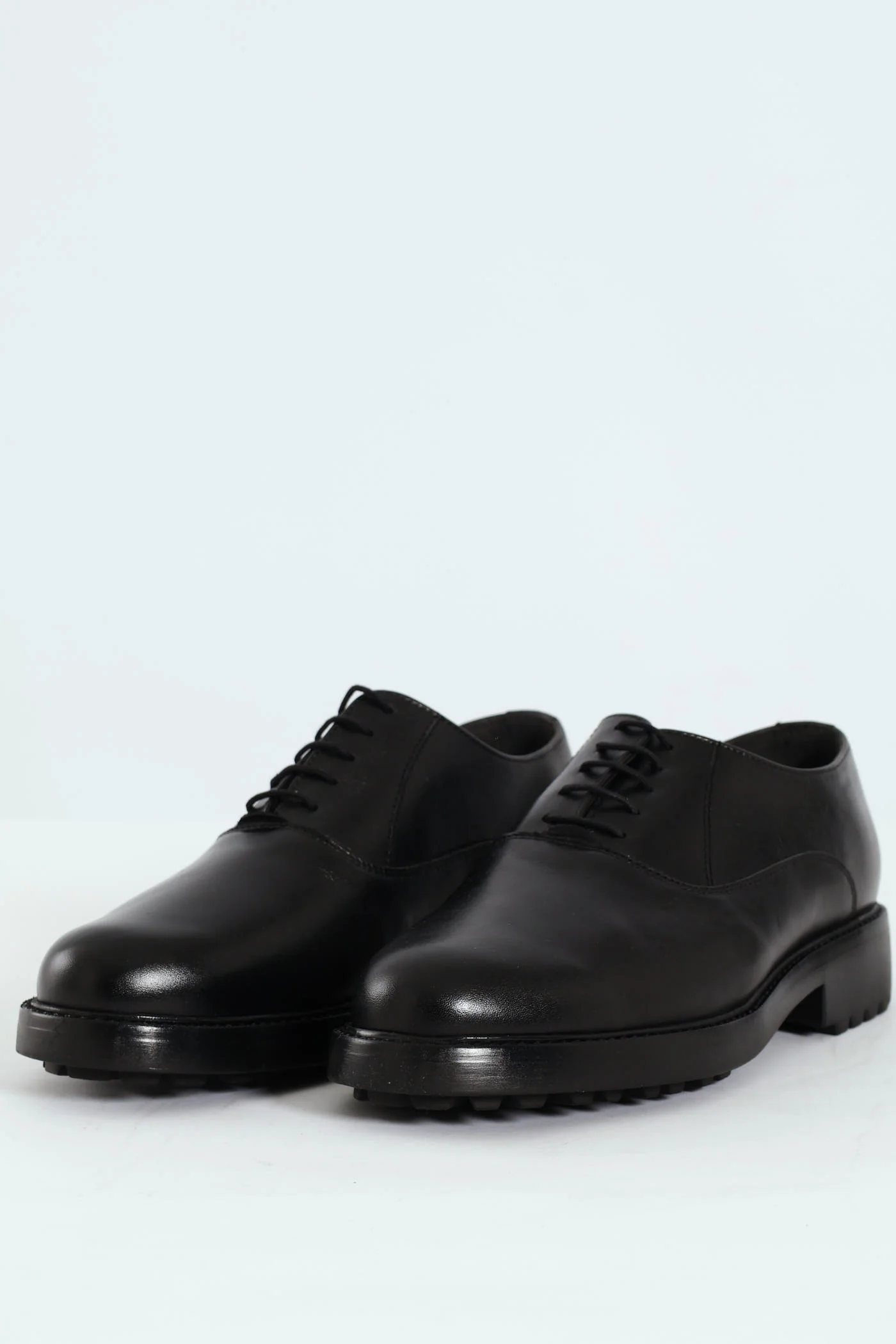 Plaine Toe Oxford Shoe - Black - Image 4