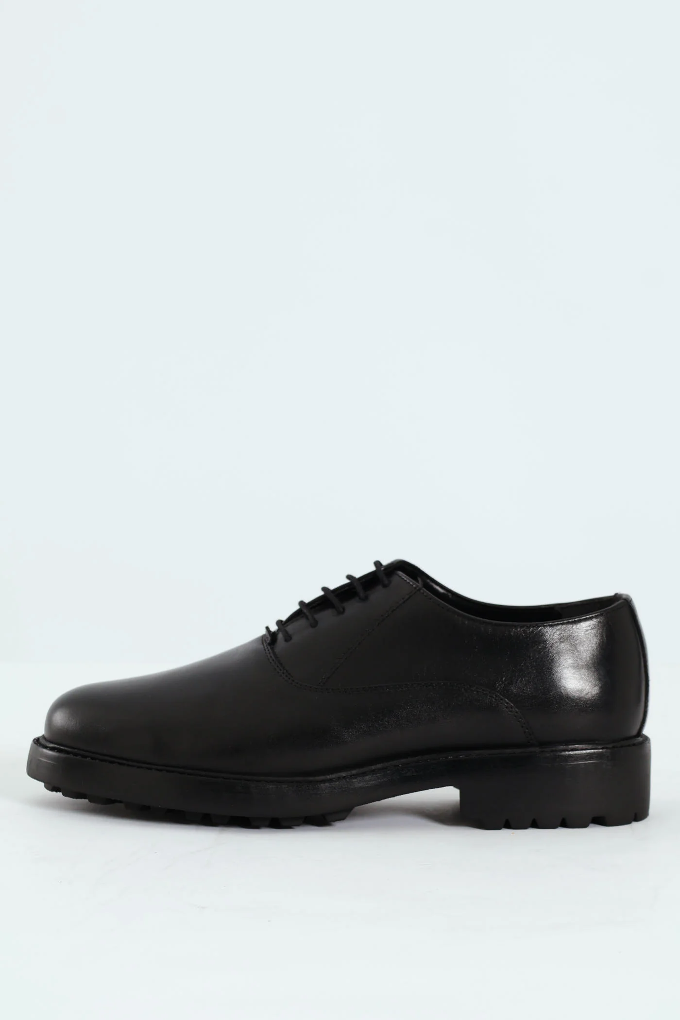 Plaine Toe Oxford Shoe - Black - Image 7