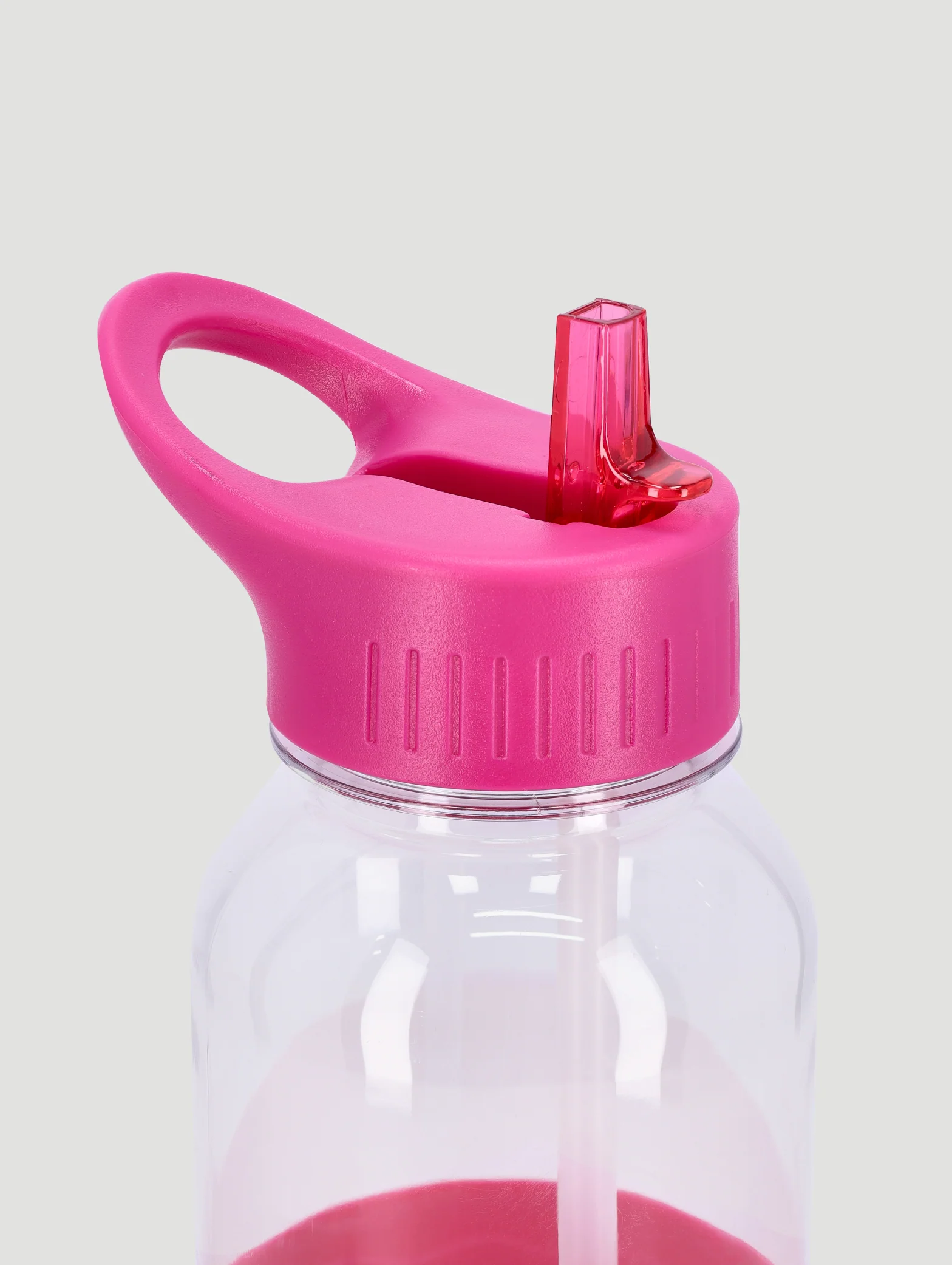 Plastic Silicone Bottle - Dark Pink - Image 2