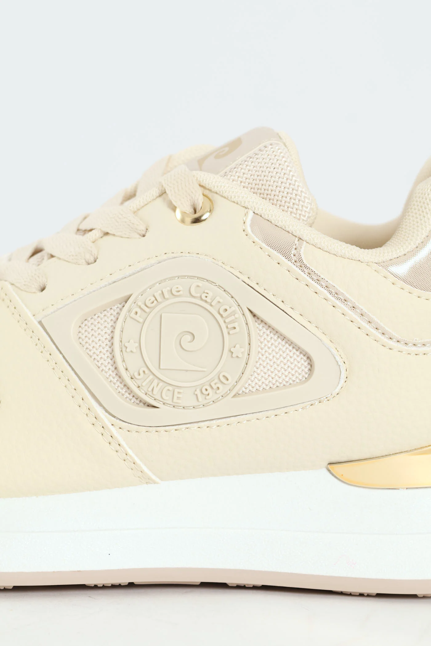 Platform Logo Sneaker - Beige - Image 5