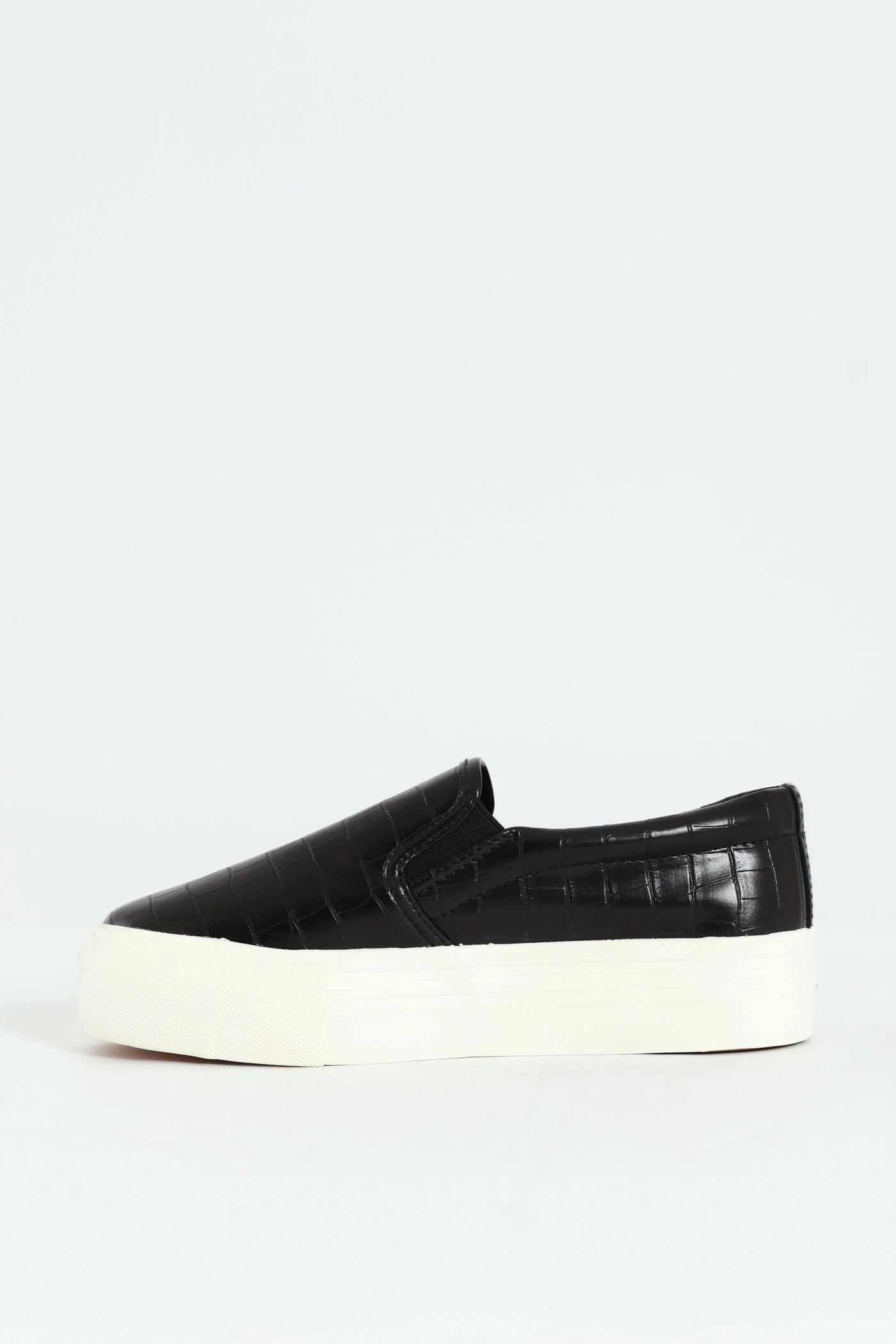Platform Slip On Street Sneaker - Black - Image 2