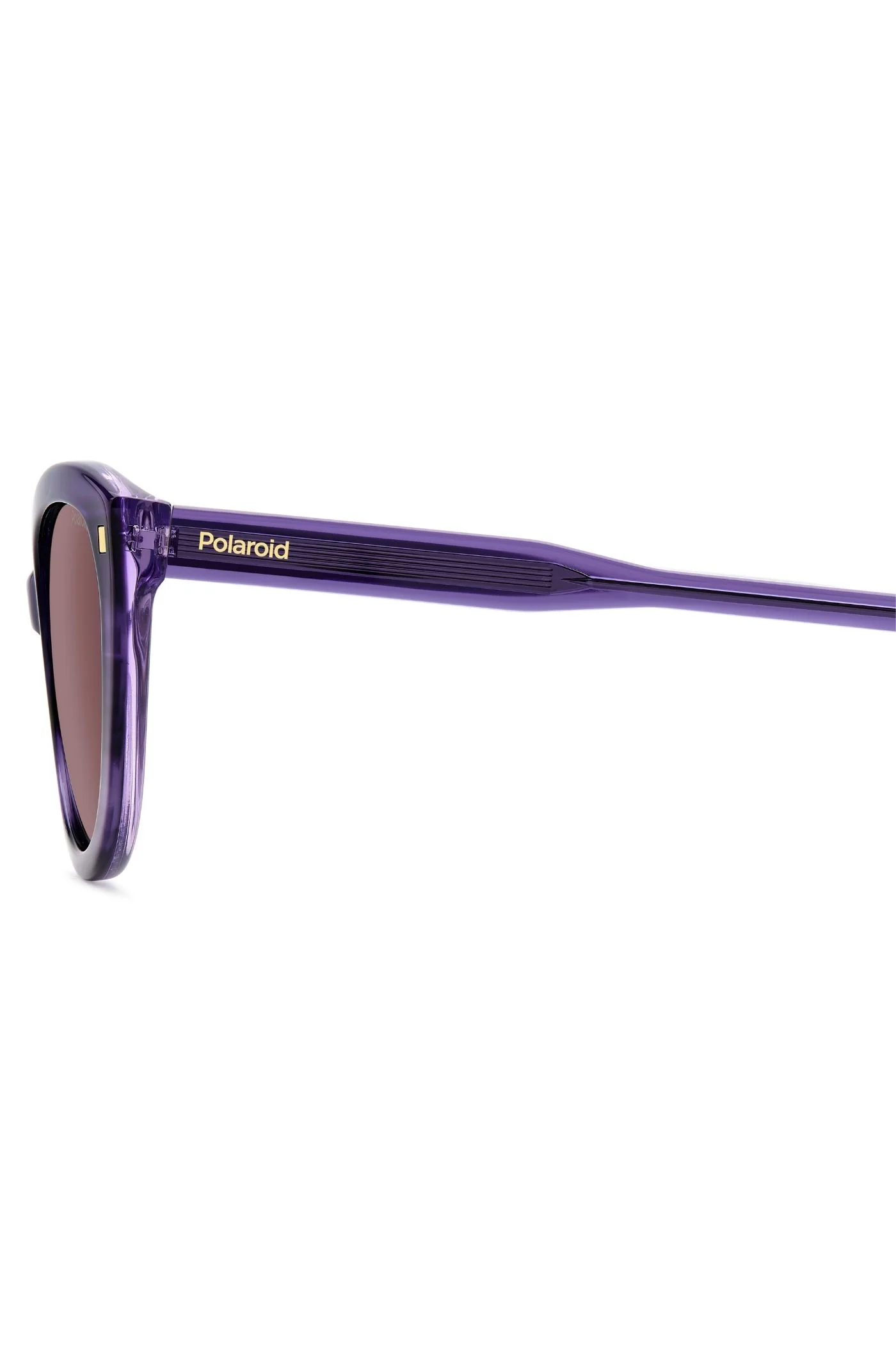 Violet Havana Acetate Sunglasses - Purple - Image 6