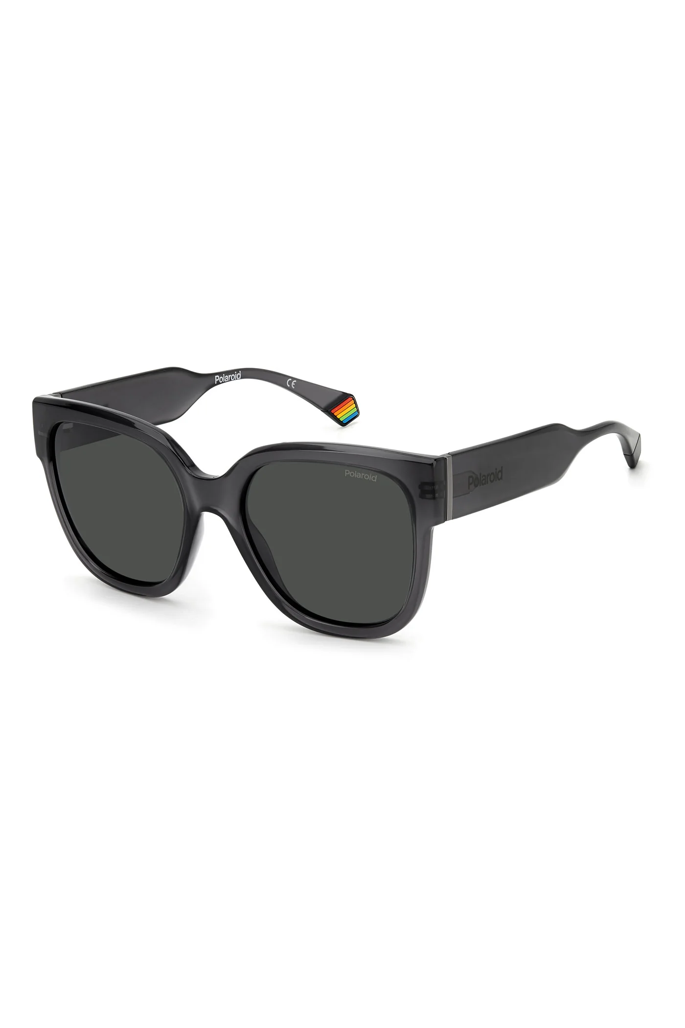 Square Frame Sunglasses - Grey - Image 2