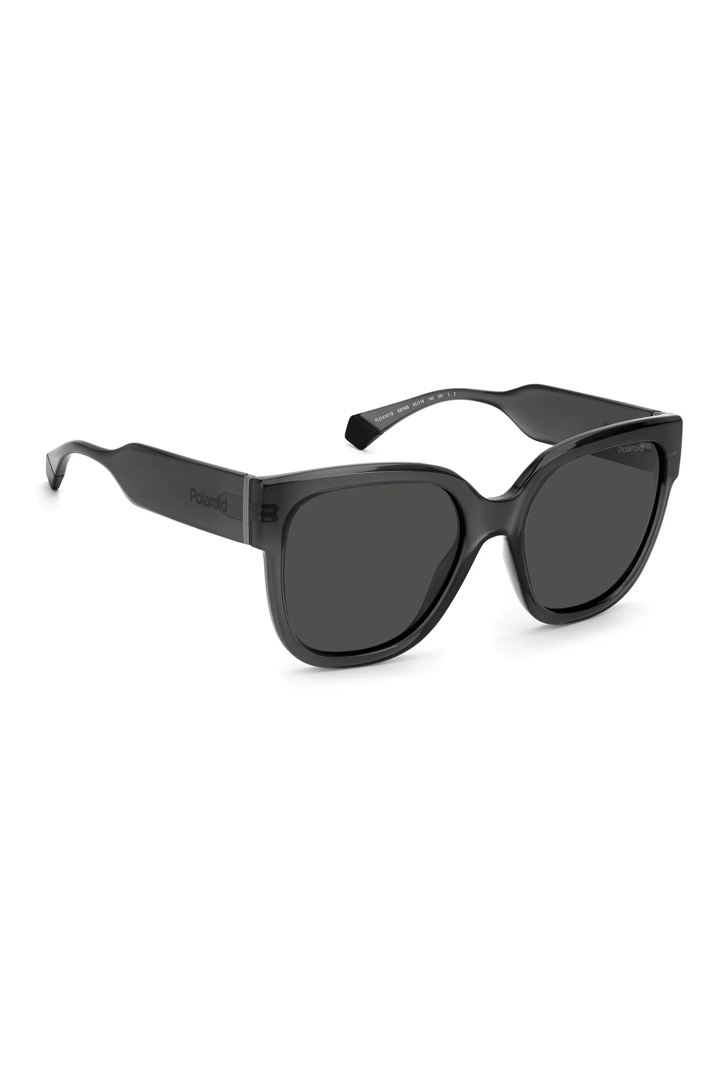 Square Frame Sunglasses - Grey - Image 3