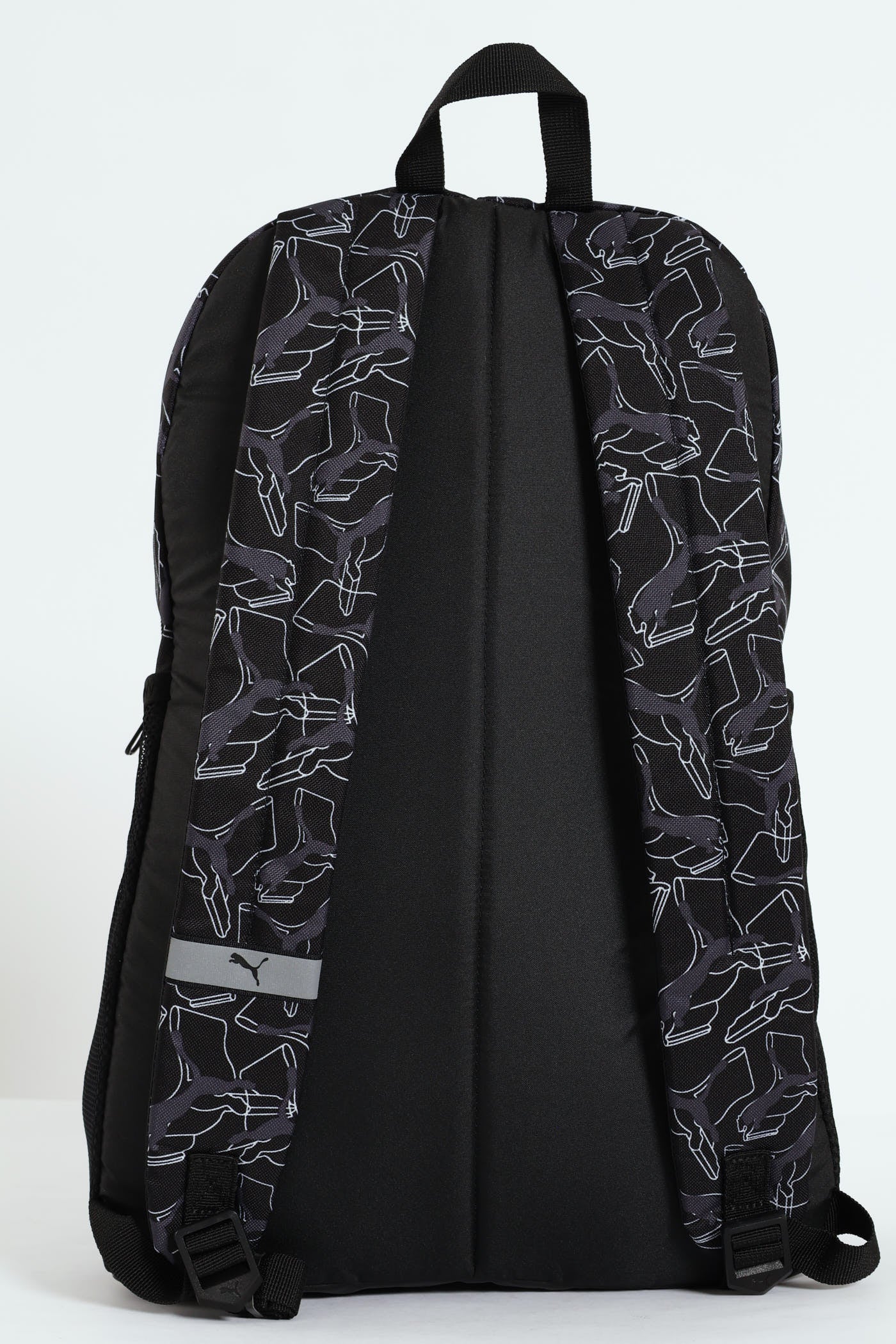 Plus Print Backpack - Black - Image 2