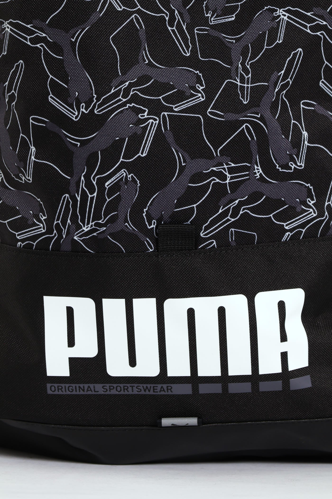 Plus Print Backpack - Black - Image 4
