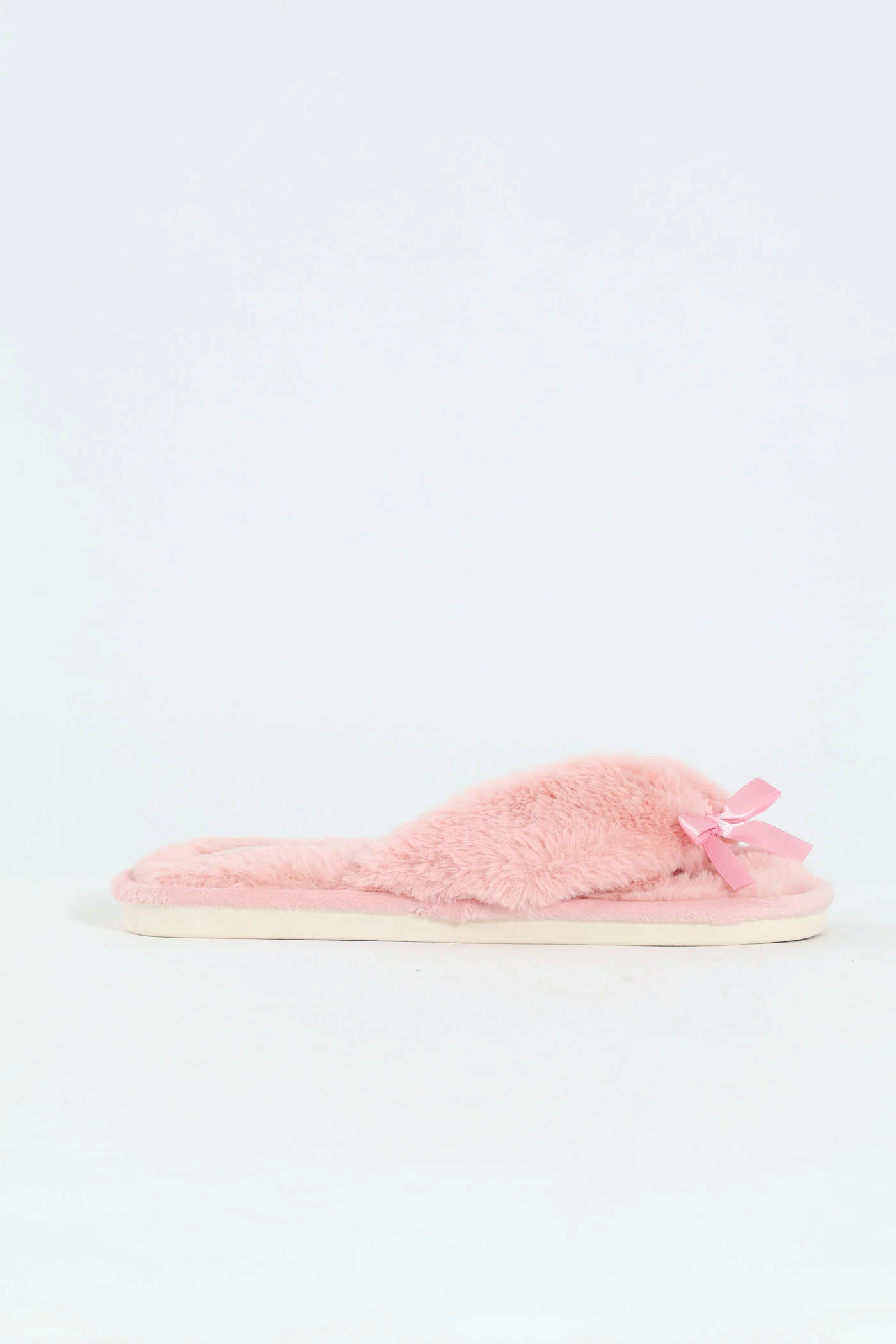 Plush Thong Slipper - Blush - Image 3