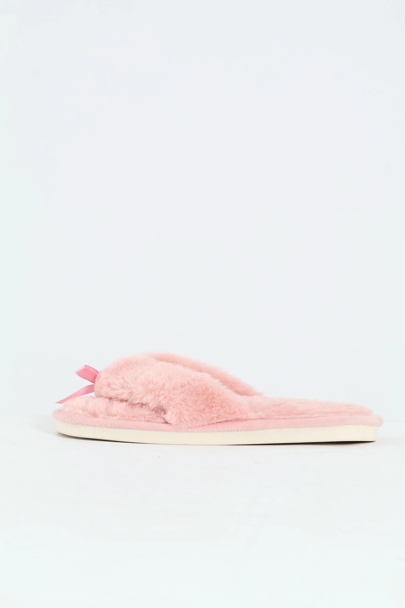 Plush Thong Slipper - Blush - Image 4