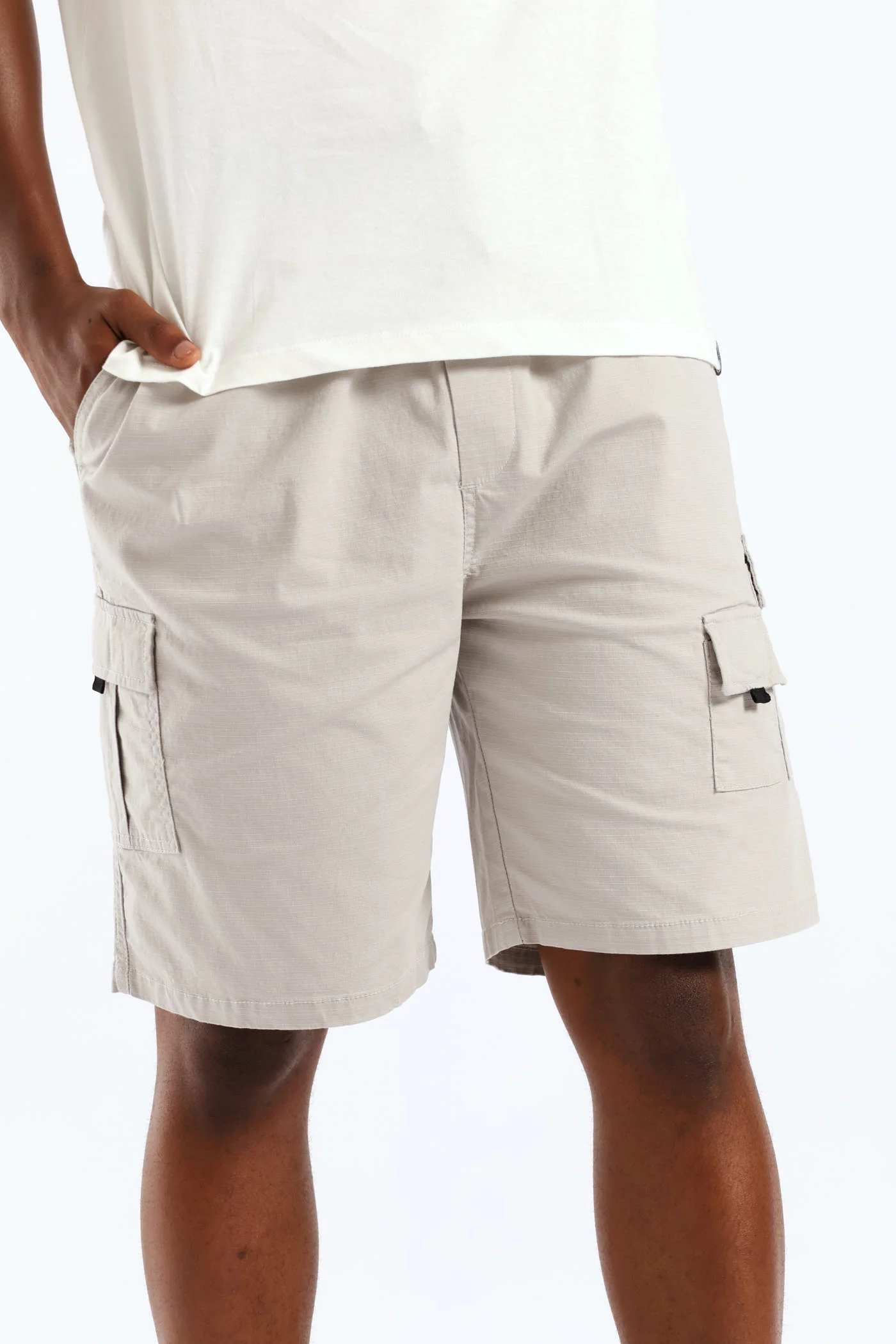 Pocket Shorts - Grey - Image 3