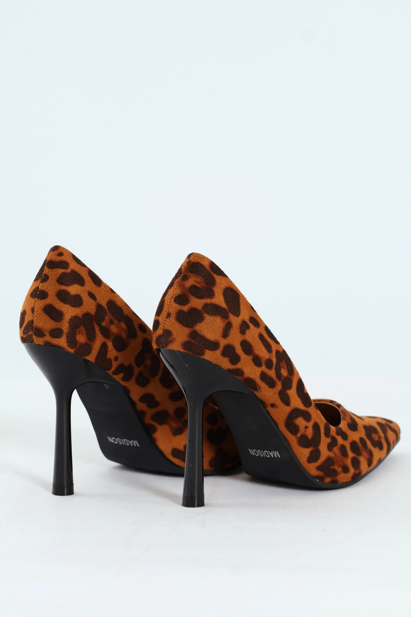 Pointed Toe Court Stiletto Heel - Animal Print - Image 3