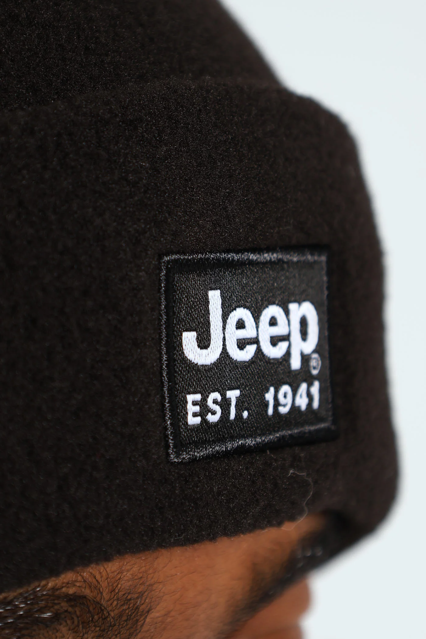 Polar Fleece Beanie - Black - Image 2