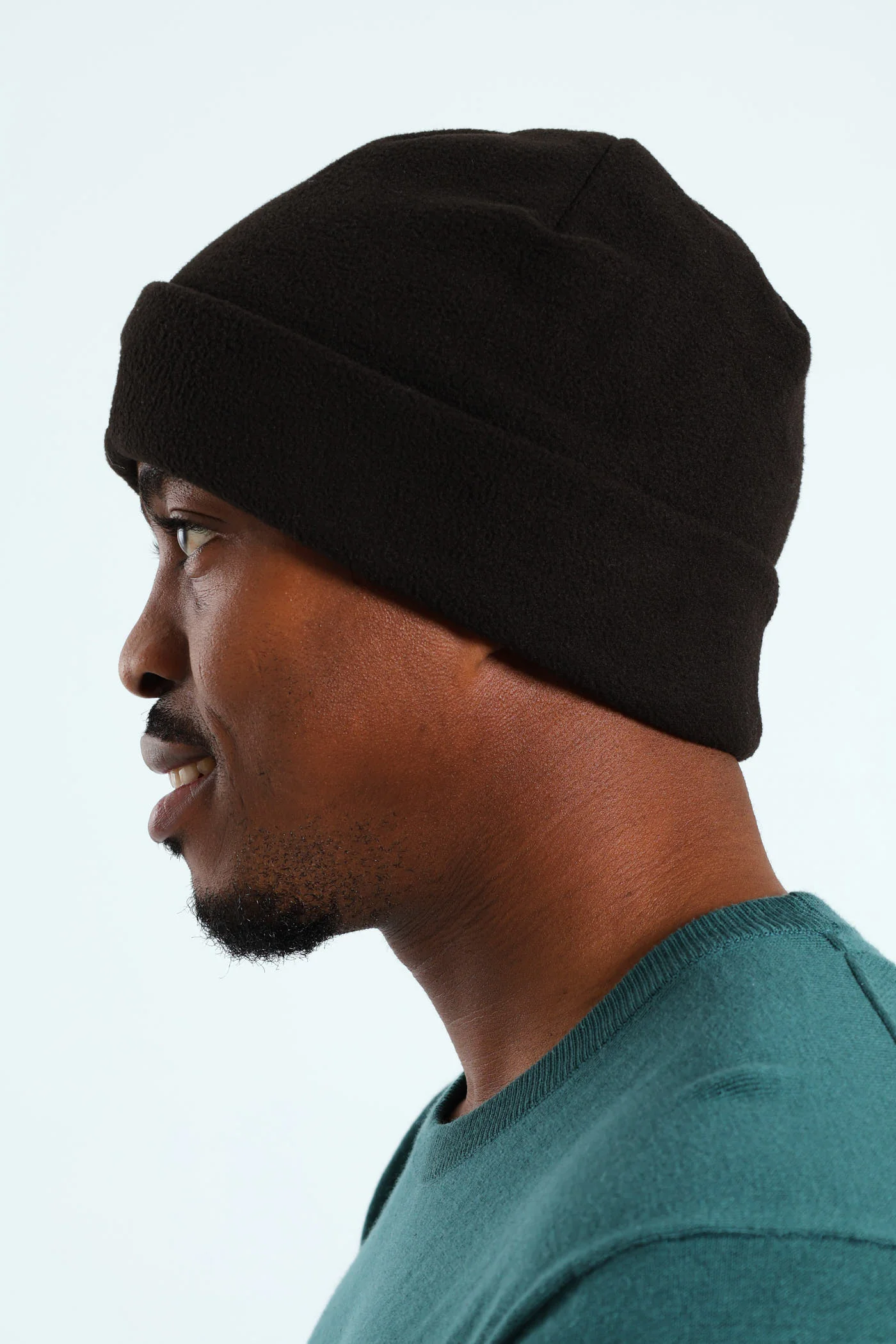 Polar Fleece Beanie - Black - Image 3
