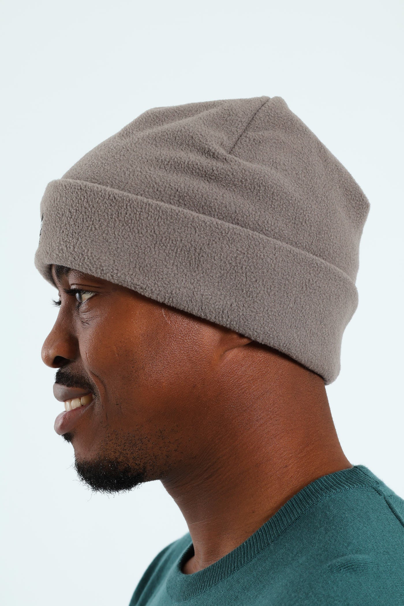 Polar Fleece Beanie - Grey - Image 3