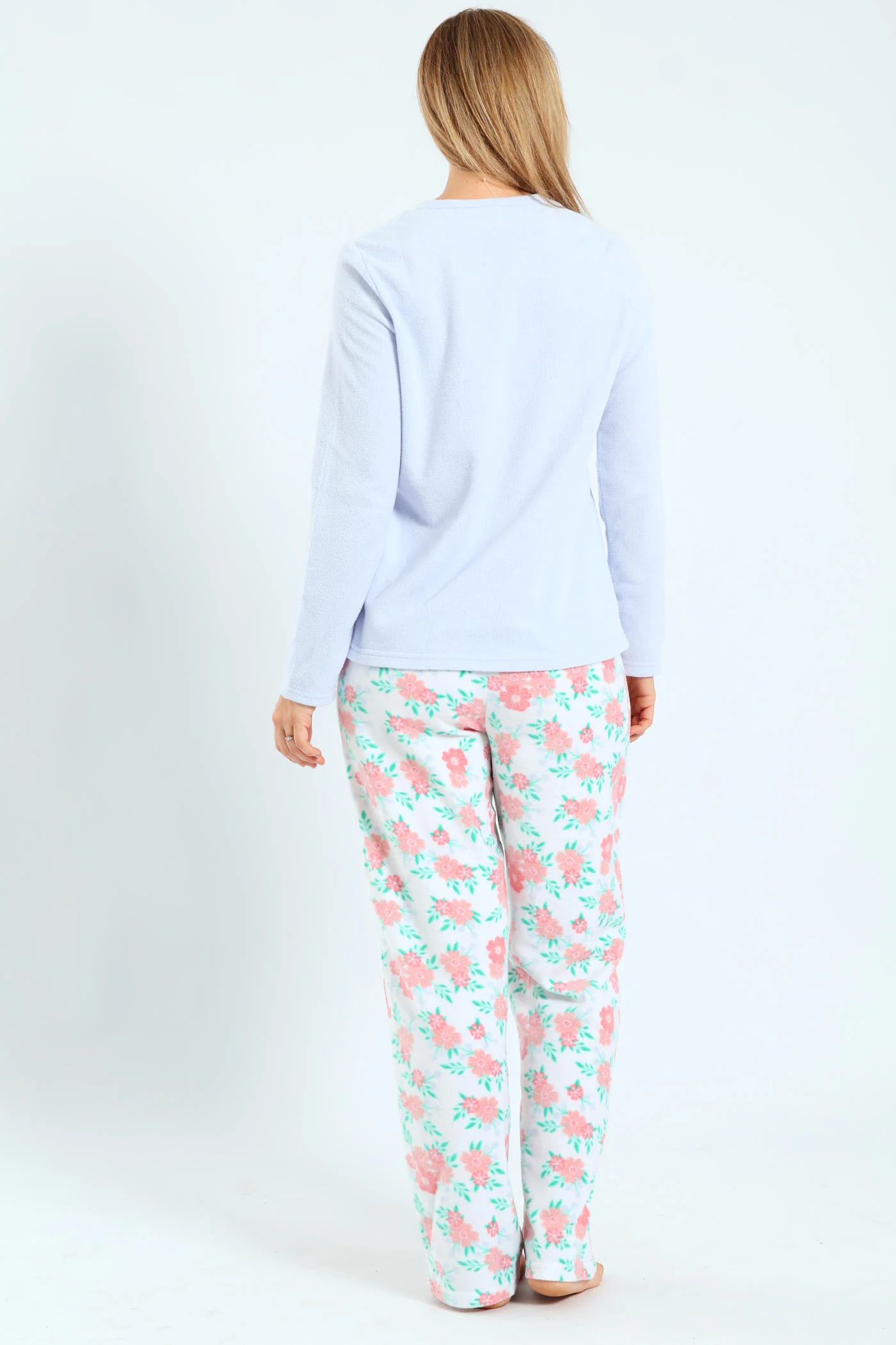 Polar Fleece Sleepy Koala Sleep Set - Blue - Image 3