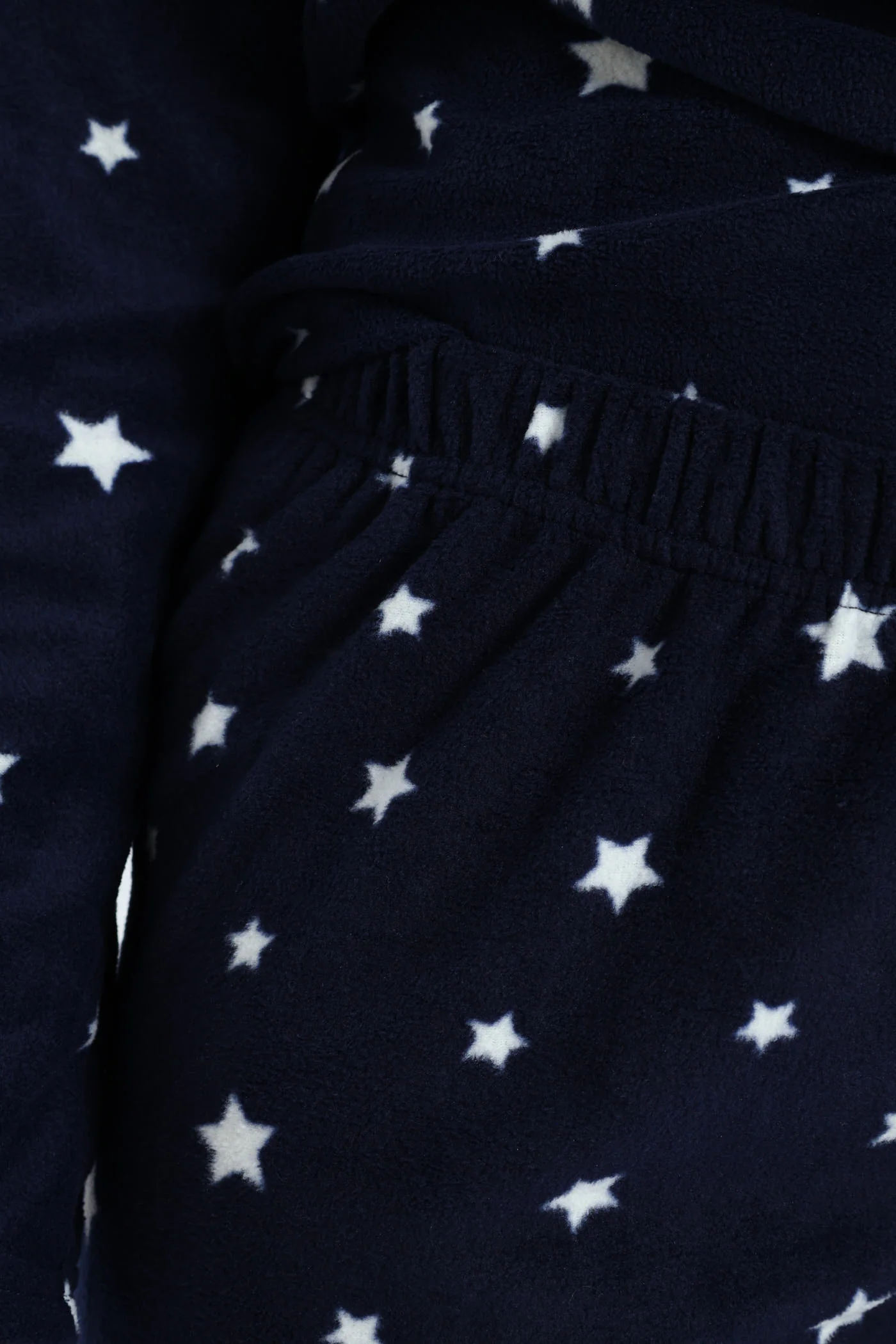 Polar Fleece Stars Sleep Set - Navy - Image 4