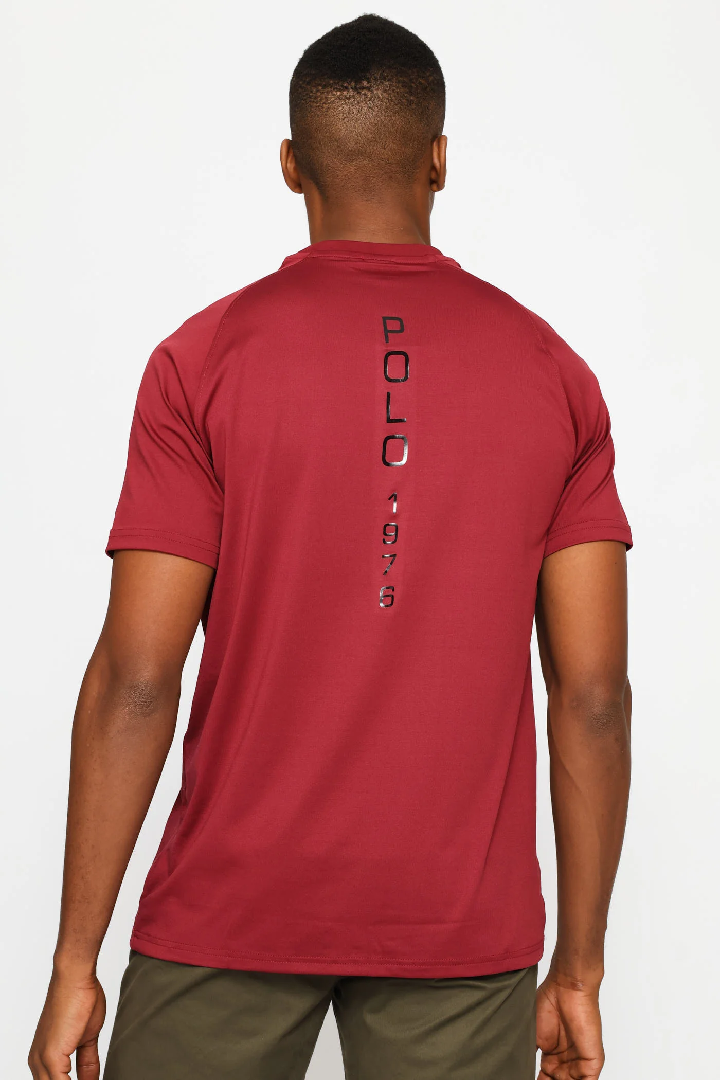 Polo Karabo Tee - Maroon - Image 2