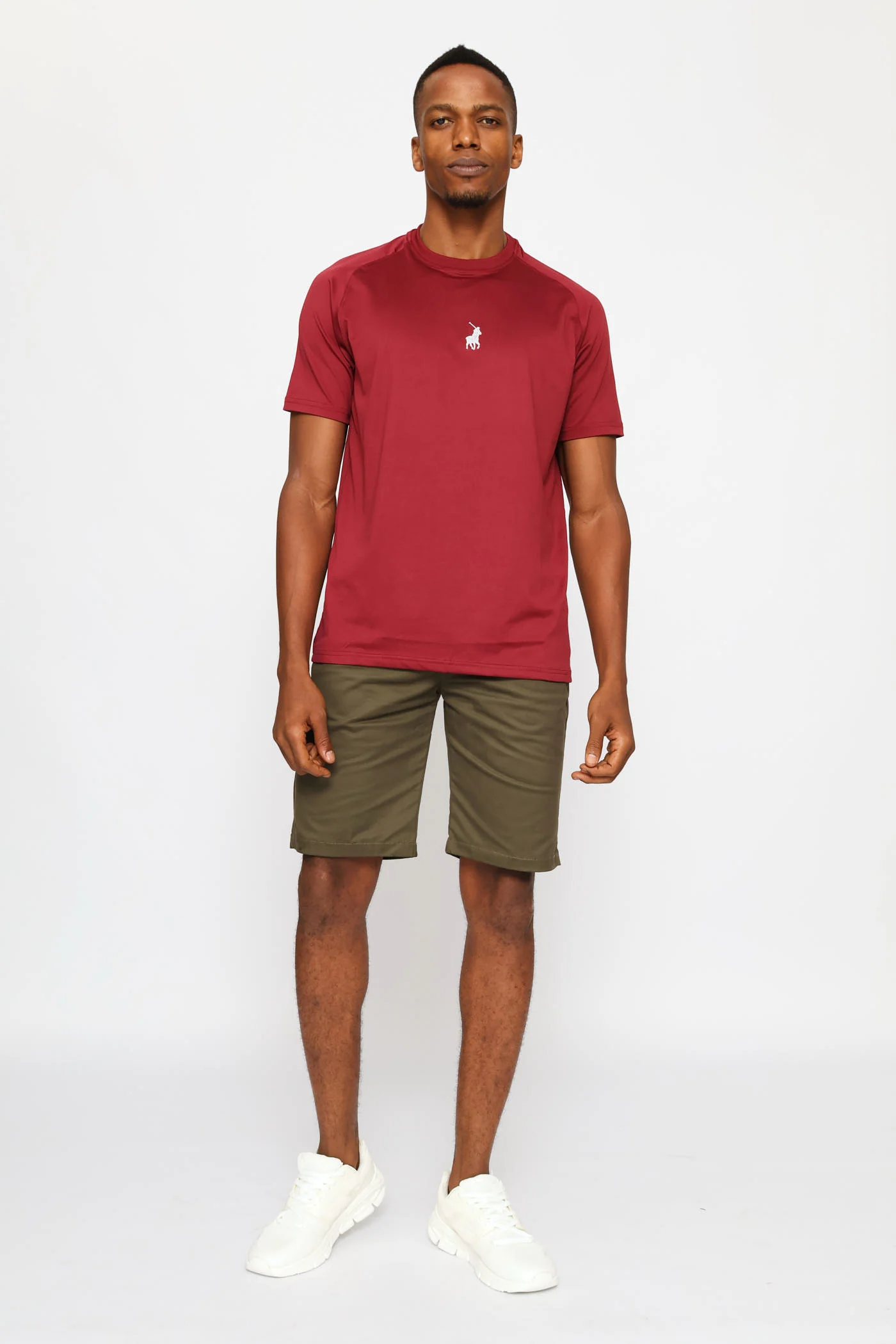 Polo Karabo Tee - Maroon - Image 3