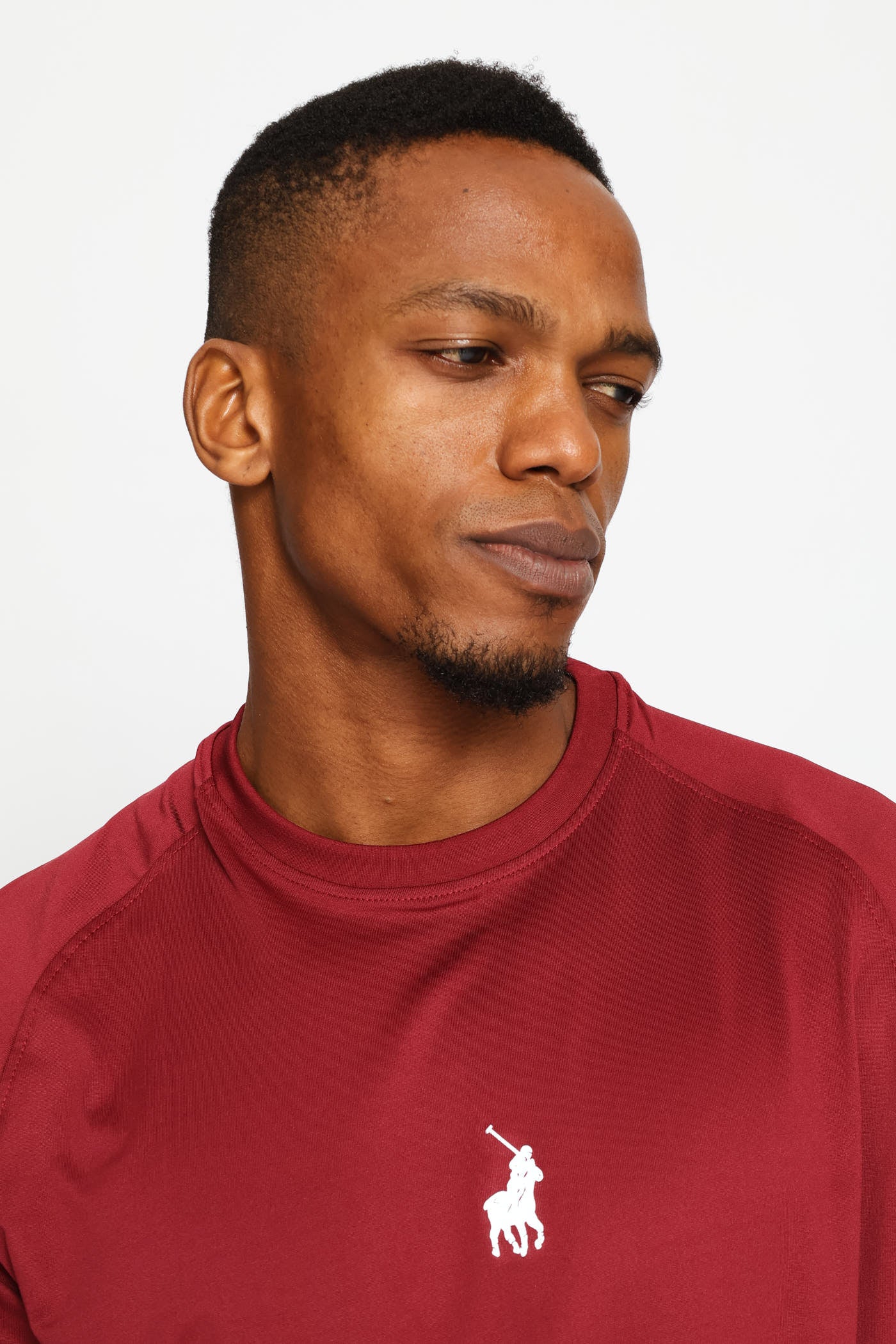 Polo Karabo Tee - Maroon - Image 4