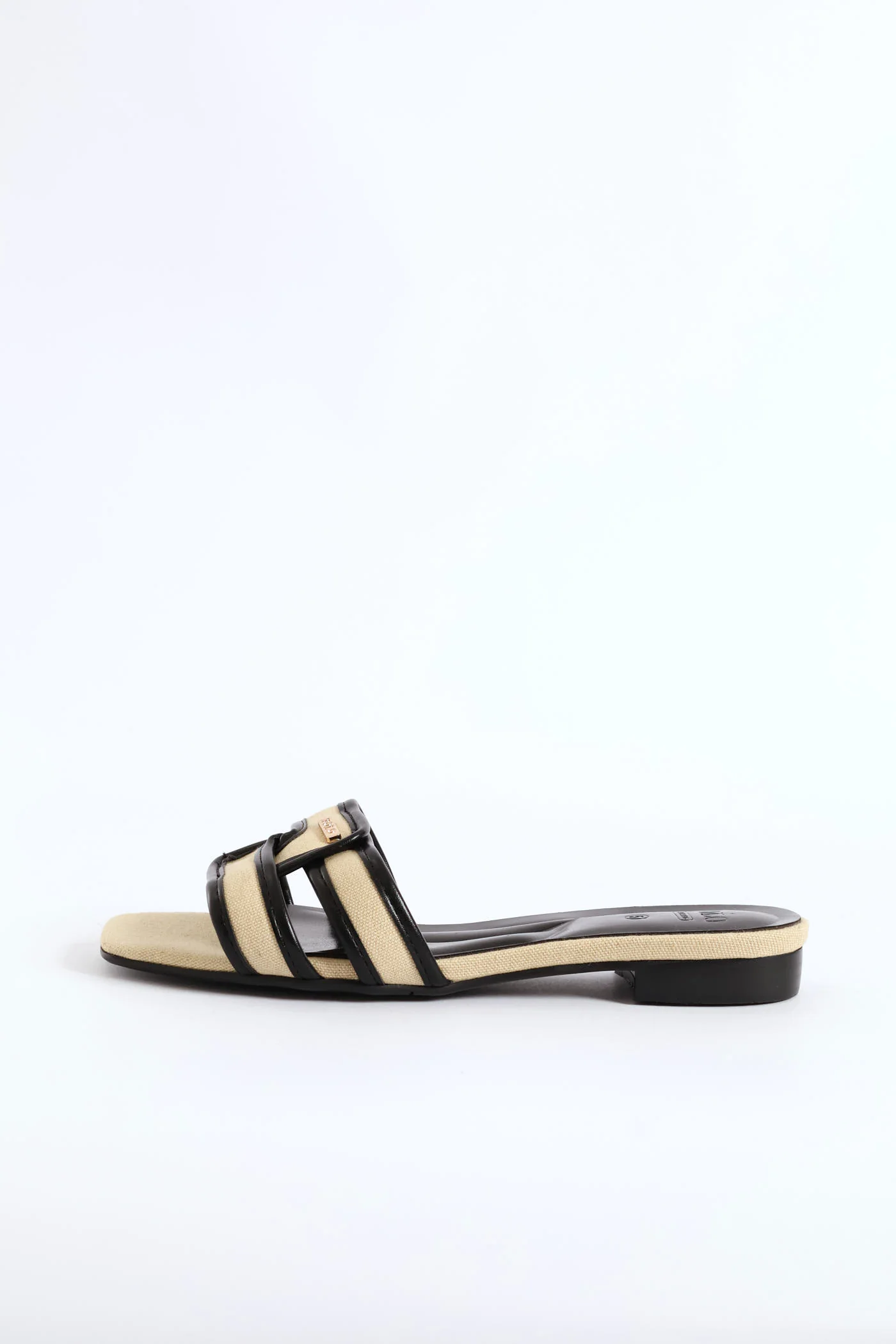 Polo Textile Slide - Off White - Image 4