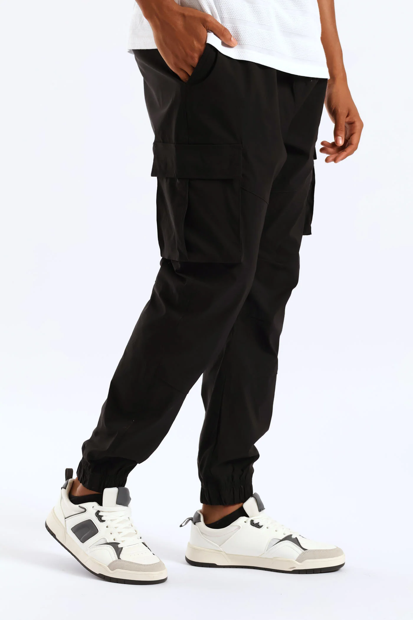 Polyamide Jogger - Black - Image 2