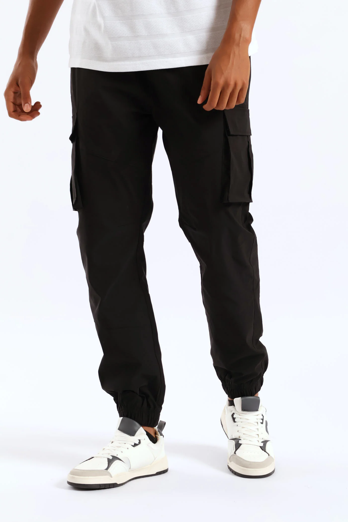 Polyamide Jogger - Black - Image 3