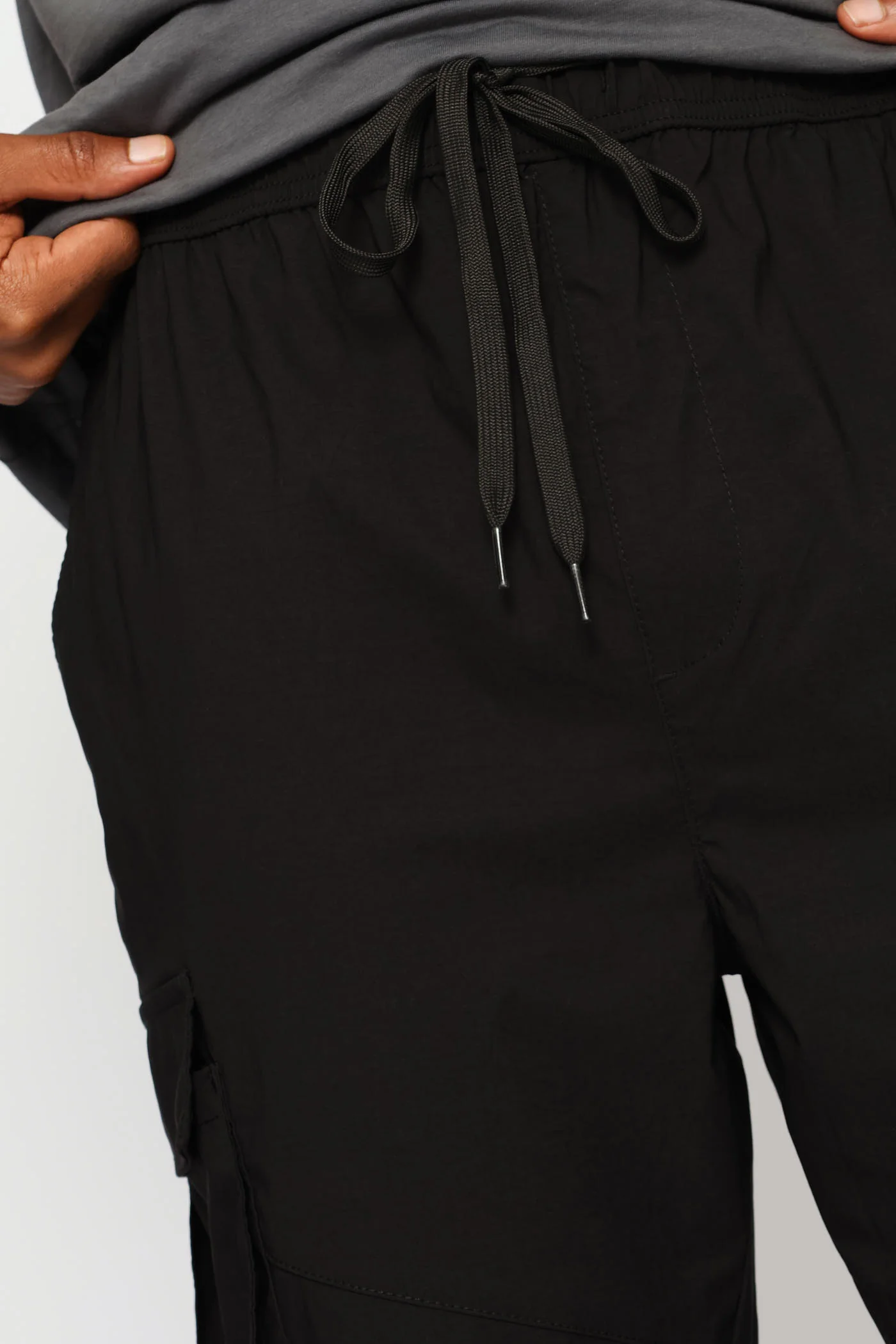 Polyamide Jogger - Black - Image 5