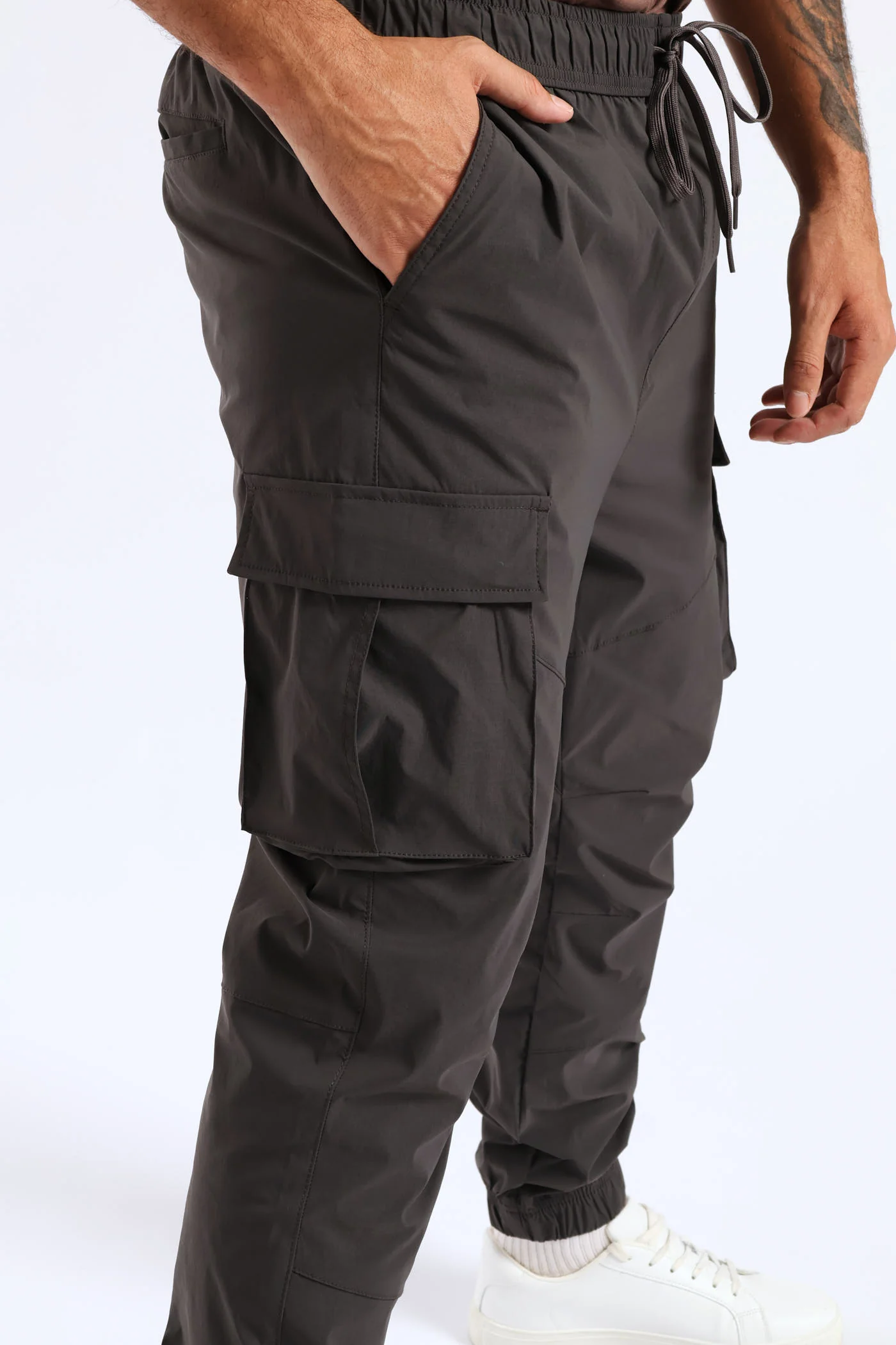 Polyamide Jogger - Grey - Image 2