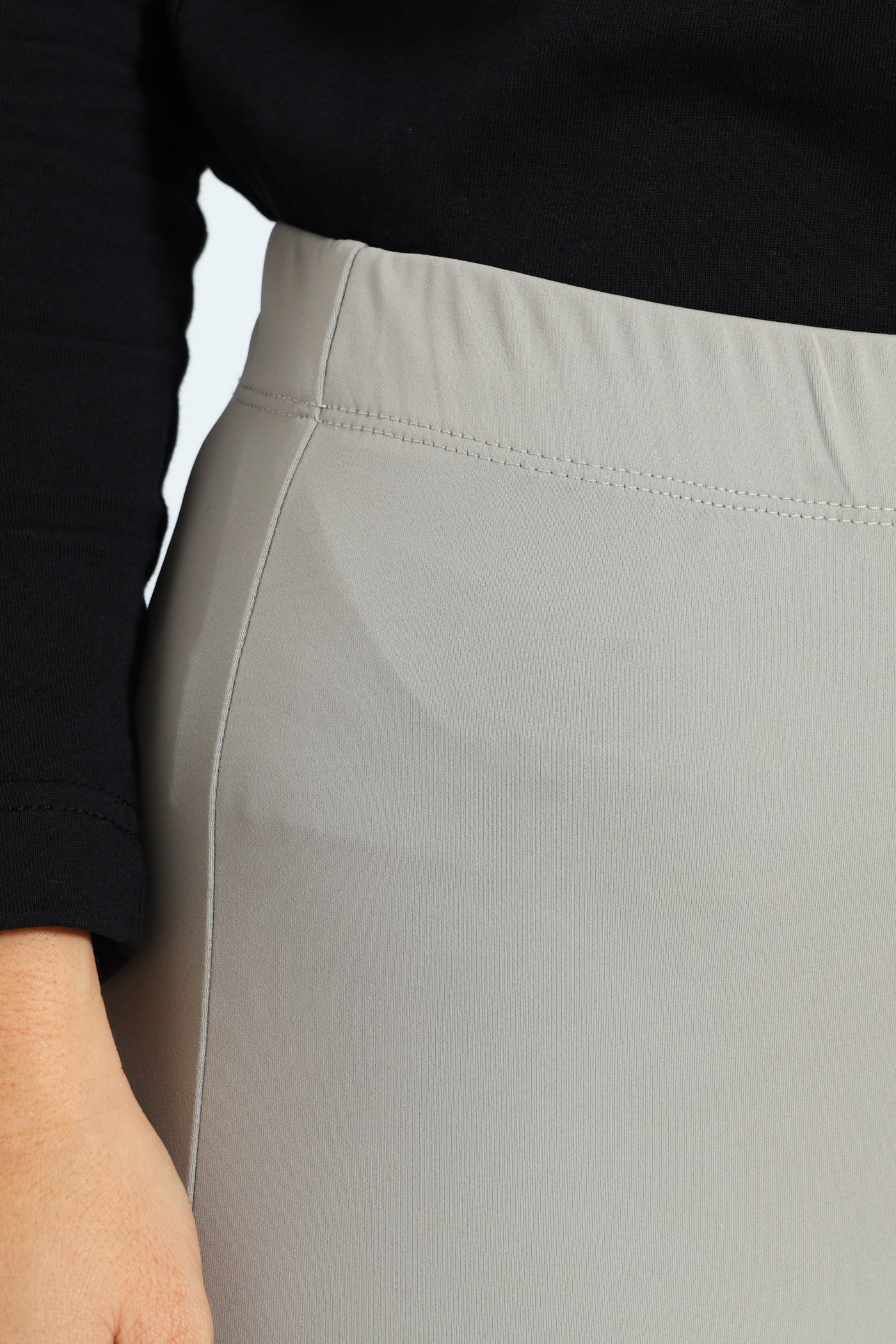 Legging With Wide Waistband - Airforce - Image 4