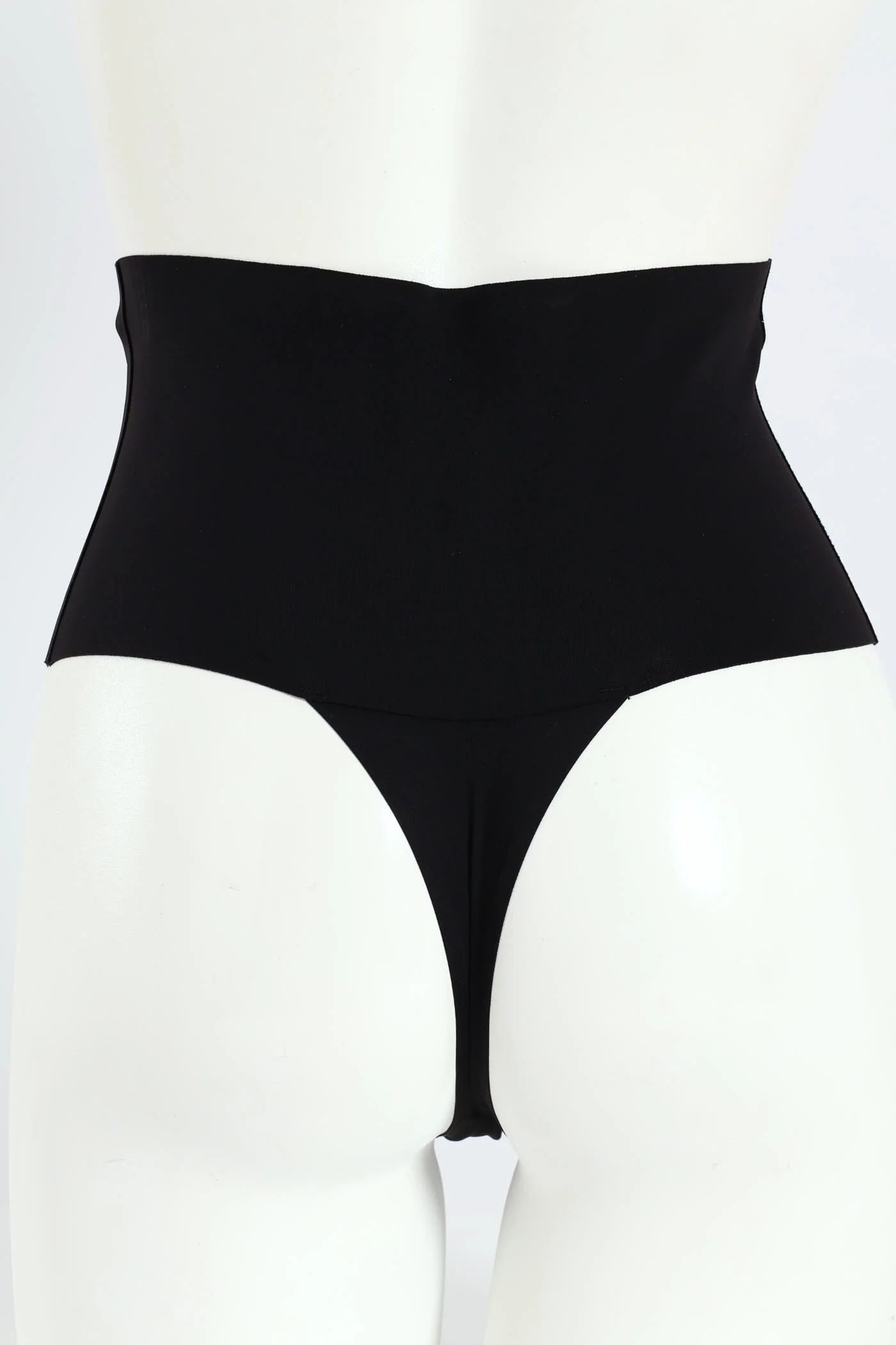 Polyamide Shaper Thong - Black - Image 2