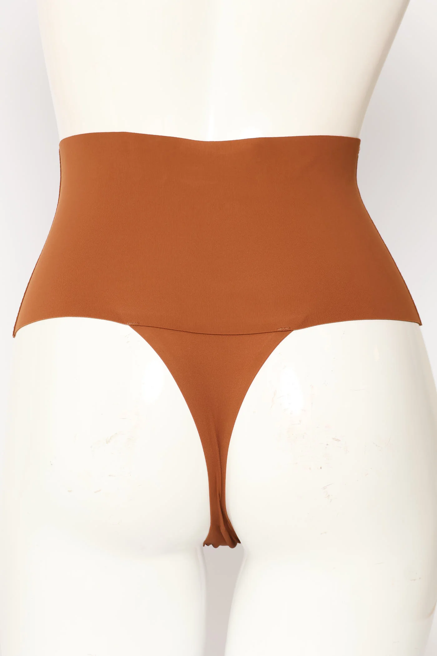 Polyamide Shaper Thong - Mocha - Image 2