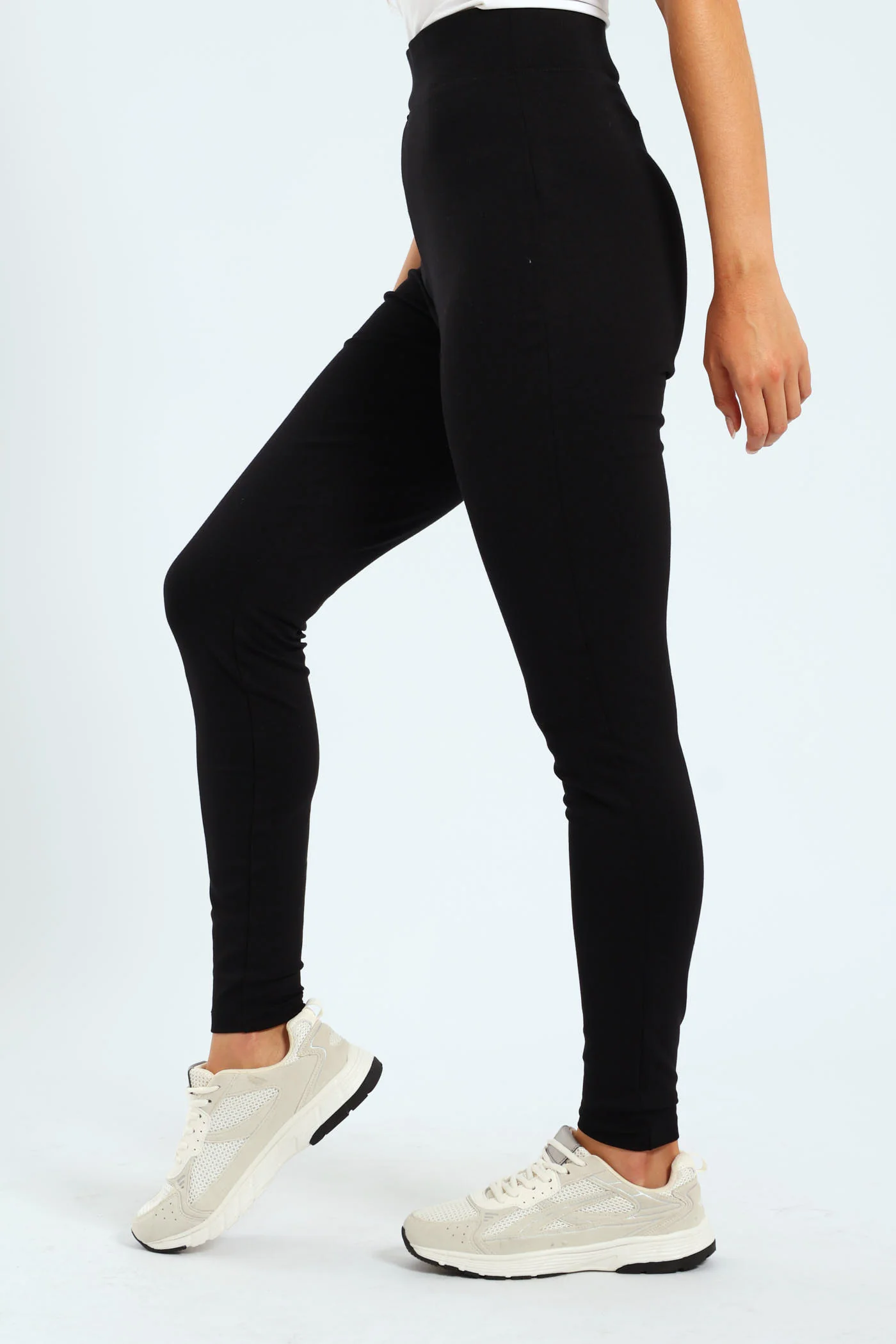 Ponte Legging - Black - Image 2
