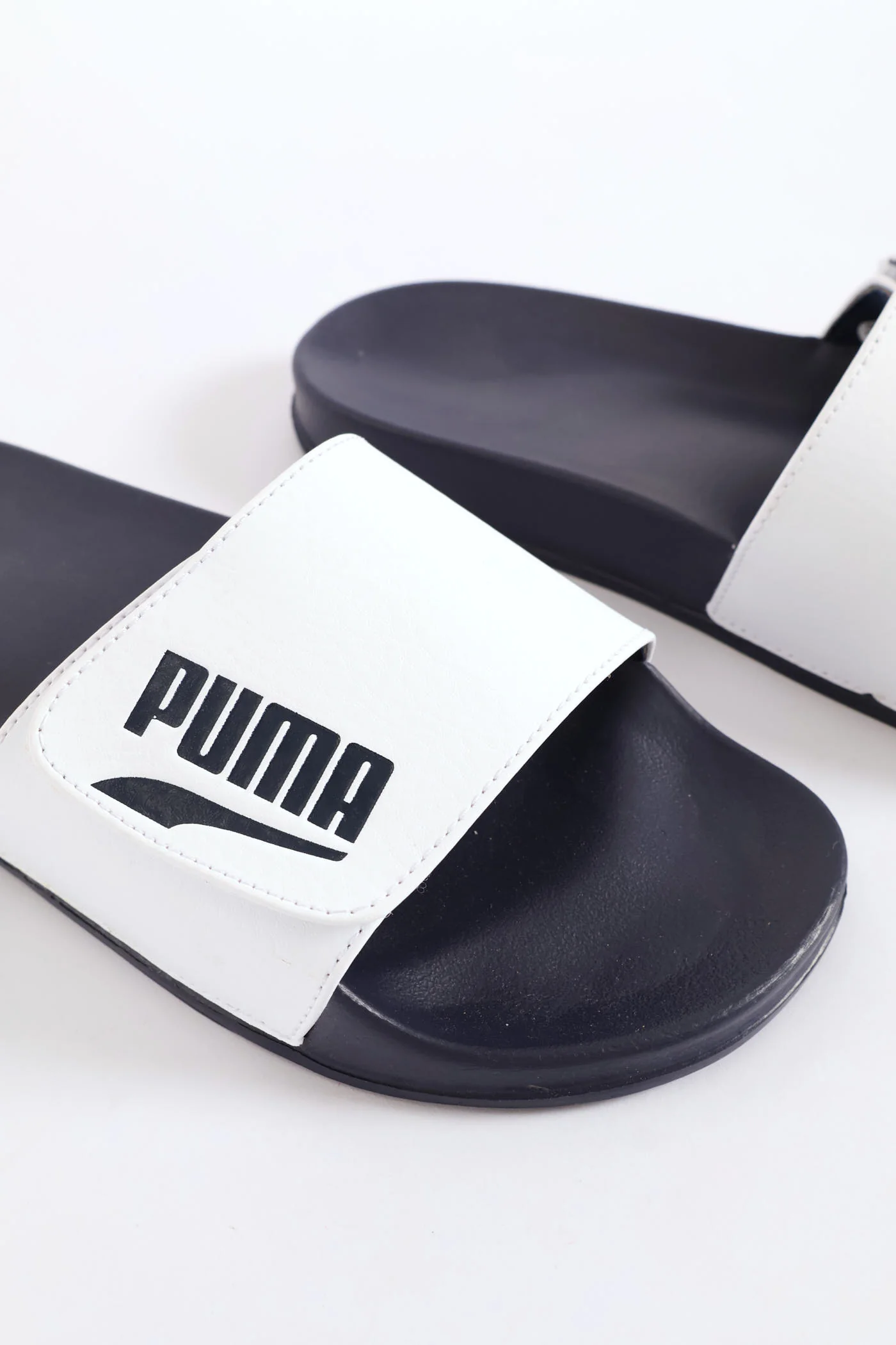 Poolcat Velcro Zadp Slide Sandal - Navy/White - Image 2