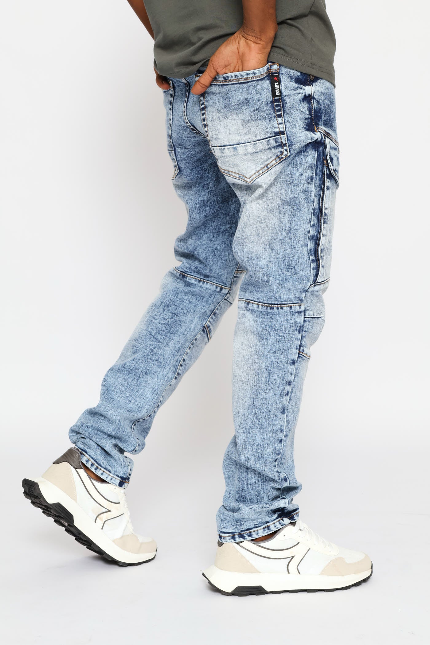 Portella Cargo Denim - Indigo - Image 3