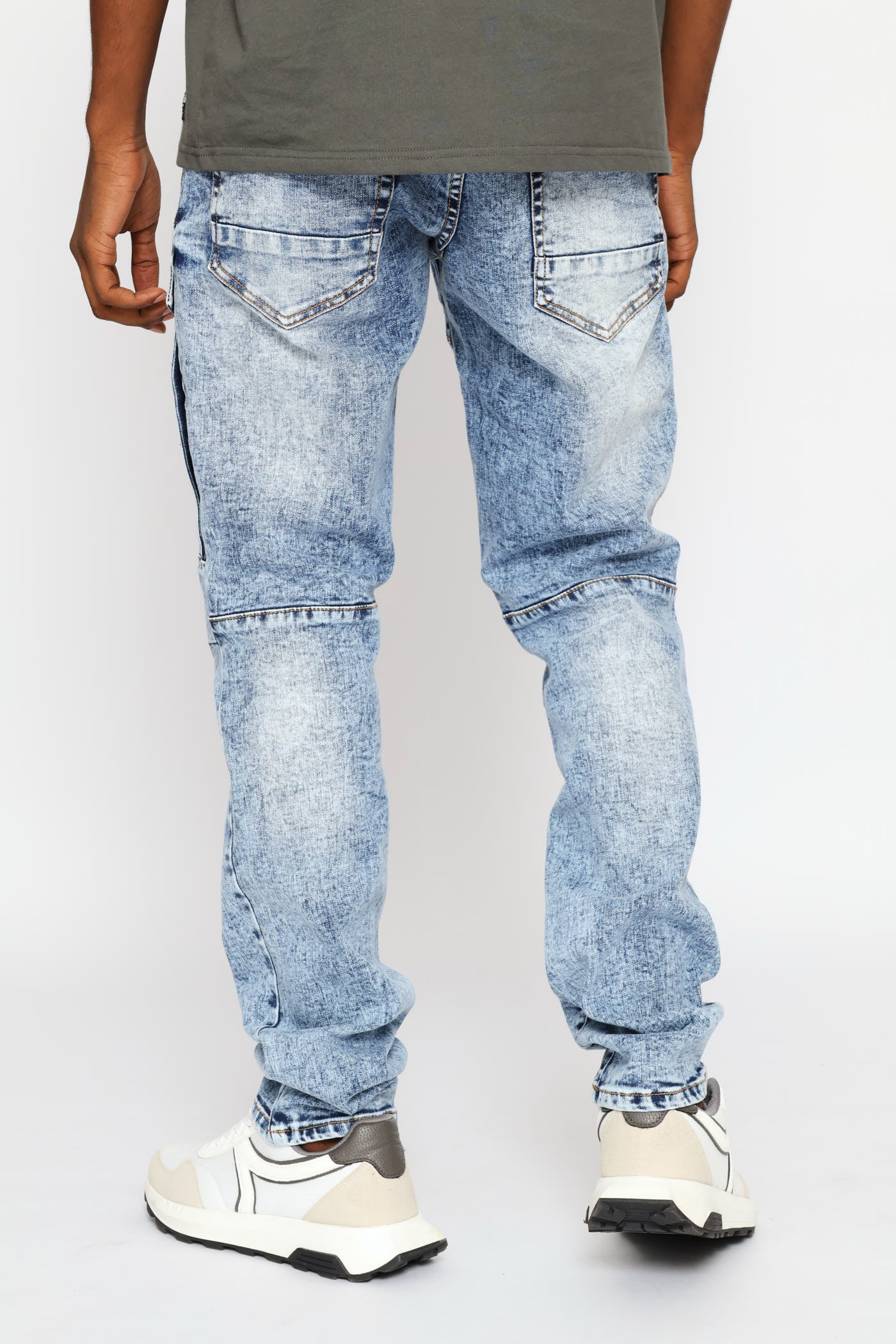 Portella Cargo Denim - Indigo - Image 4