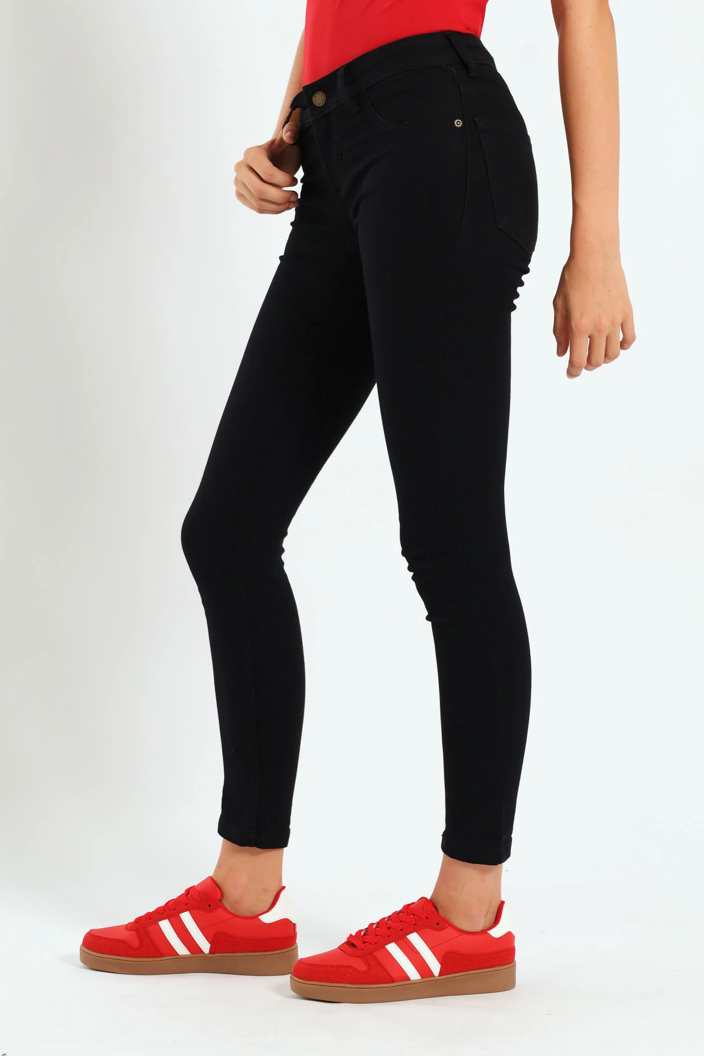Portia Push Up Jean - Black - Image 2