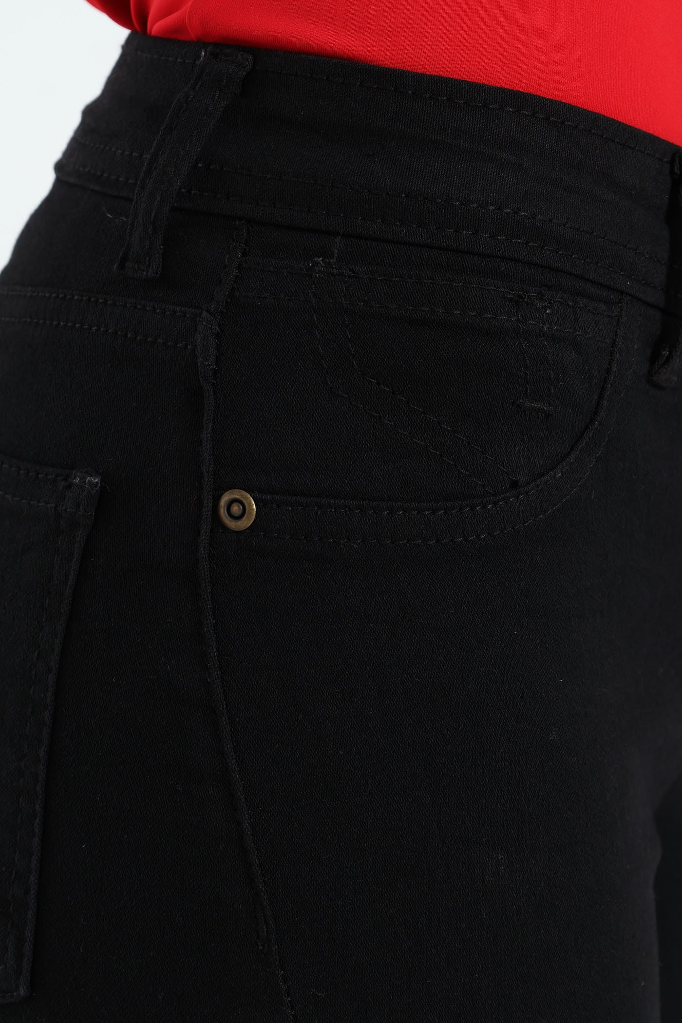 Portia Push Up Jean - Black - Image 3