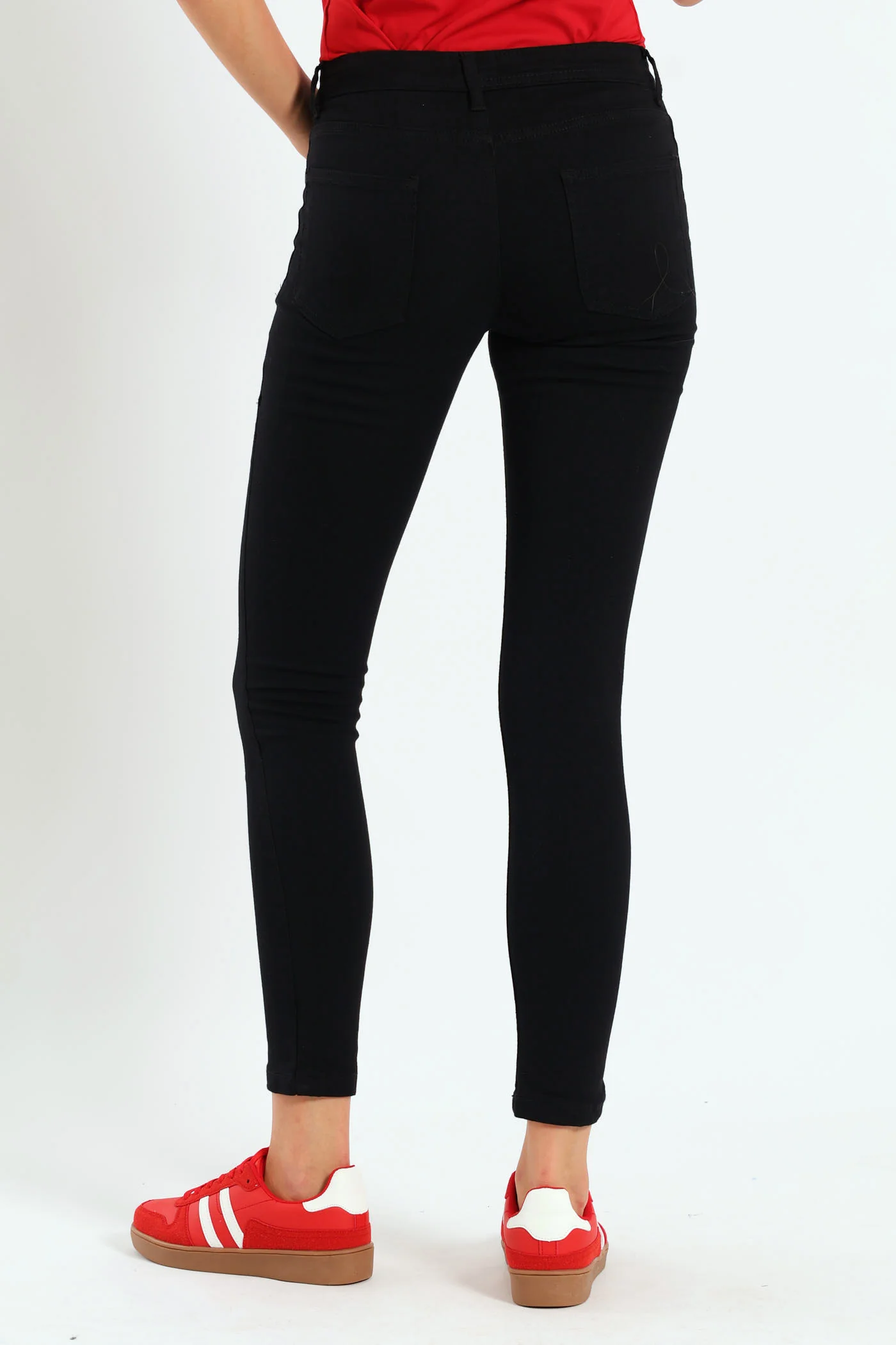 Portia Push Up Jean - Black - Image 4