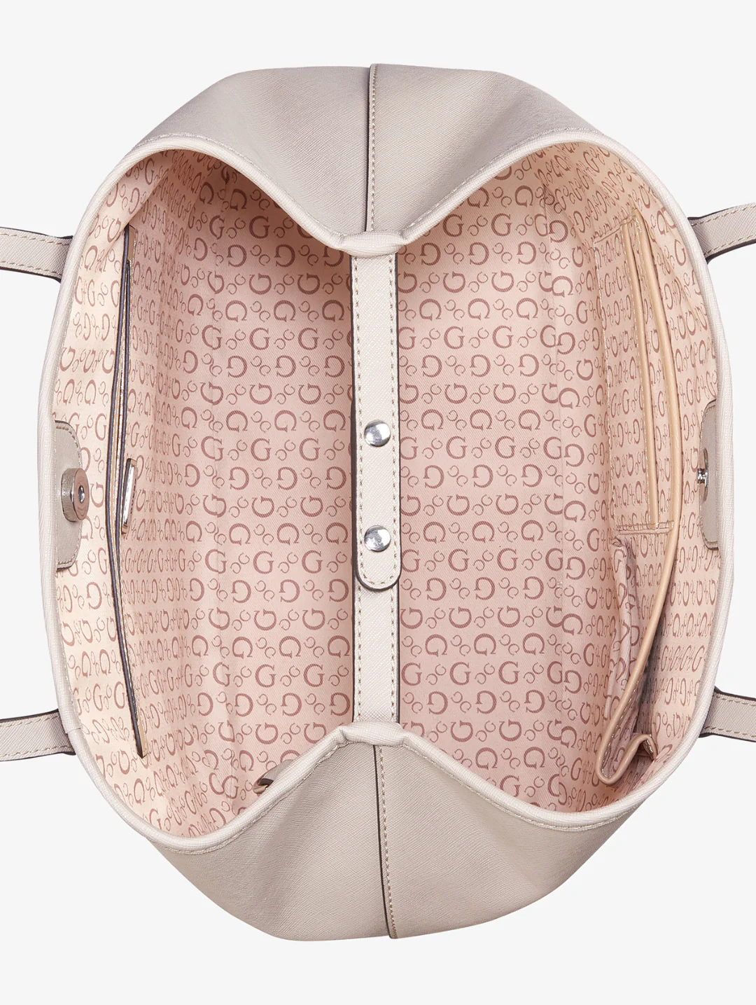 Portini Trap Tote Bag - Taupe - Image 2