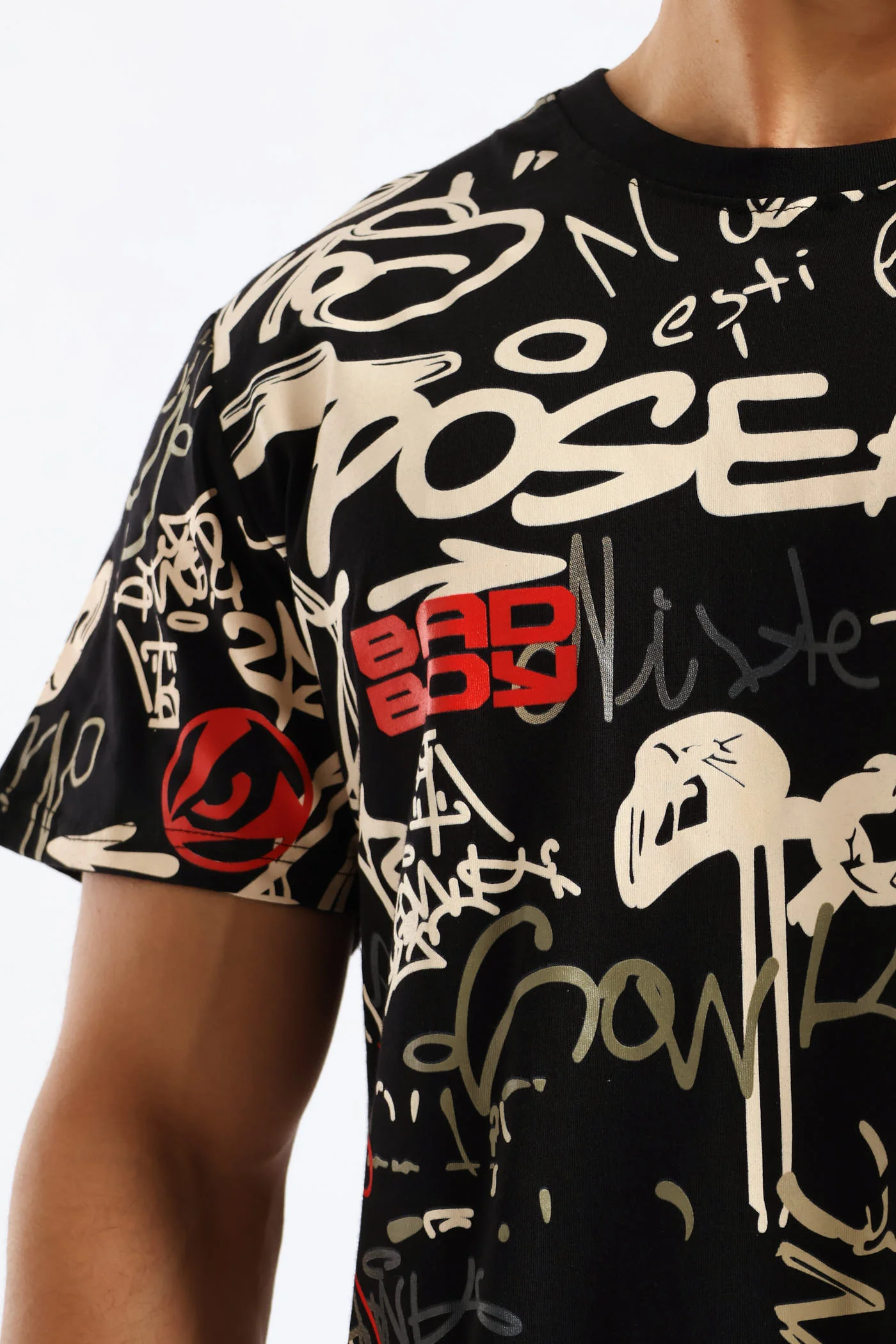 Poser Tee - Black - Image 3