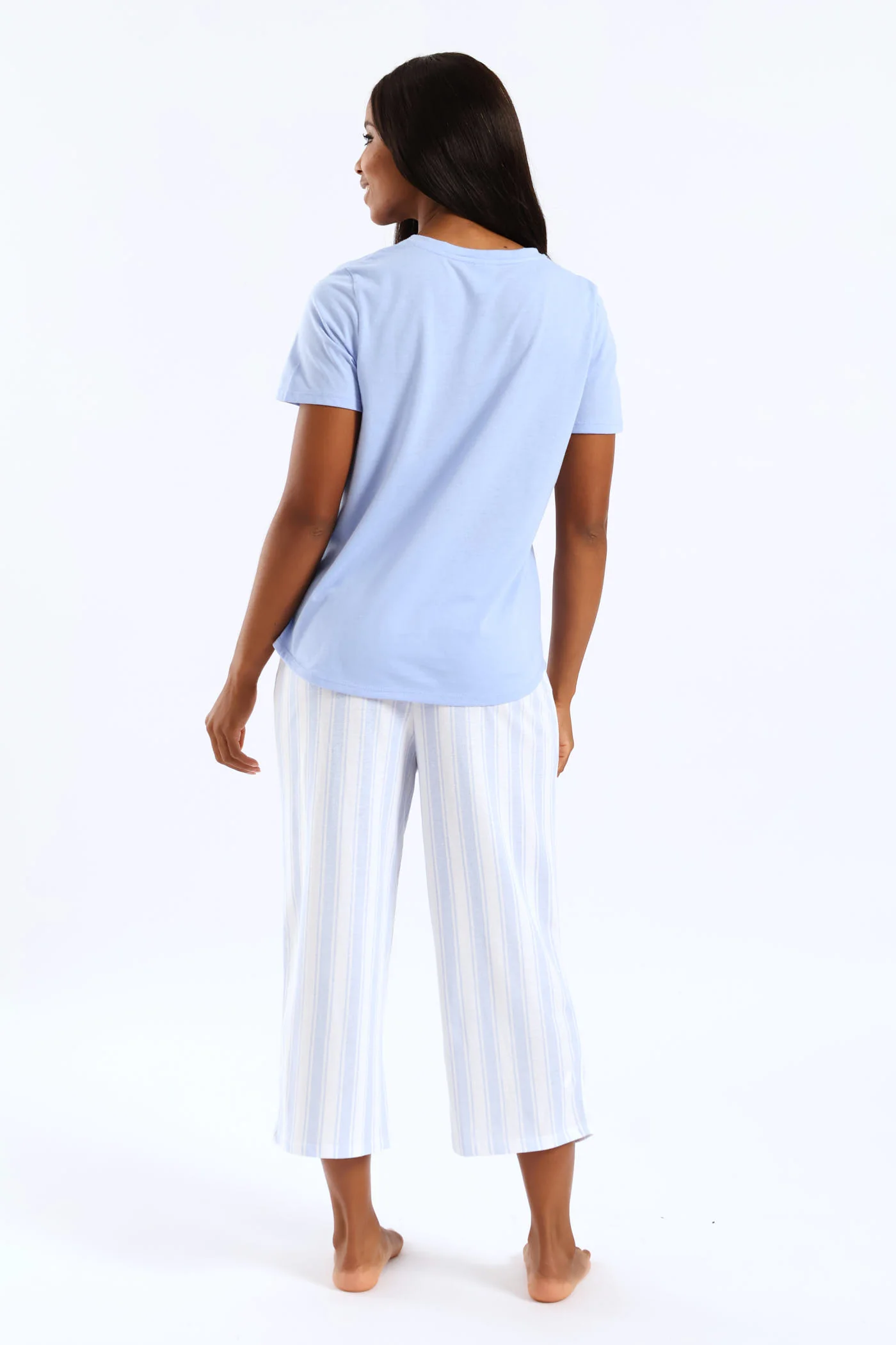 Positano Capri Knit Set - Blue - Image 4