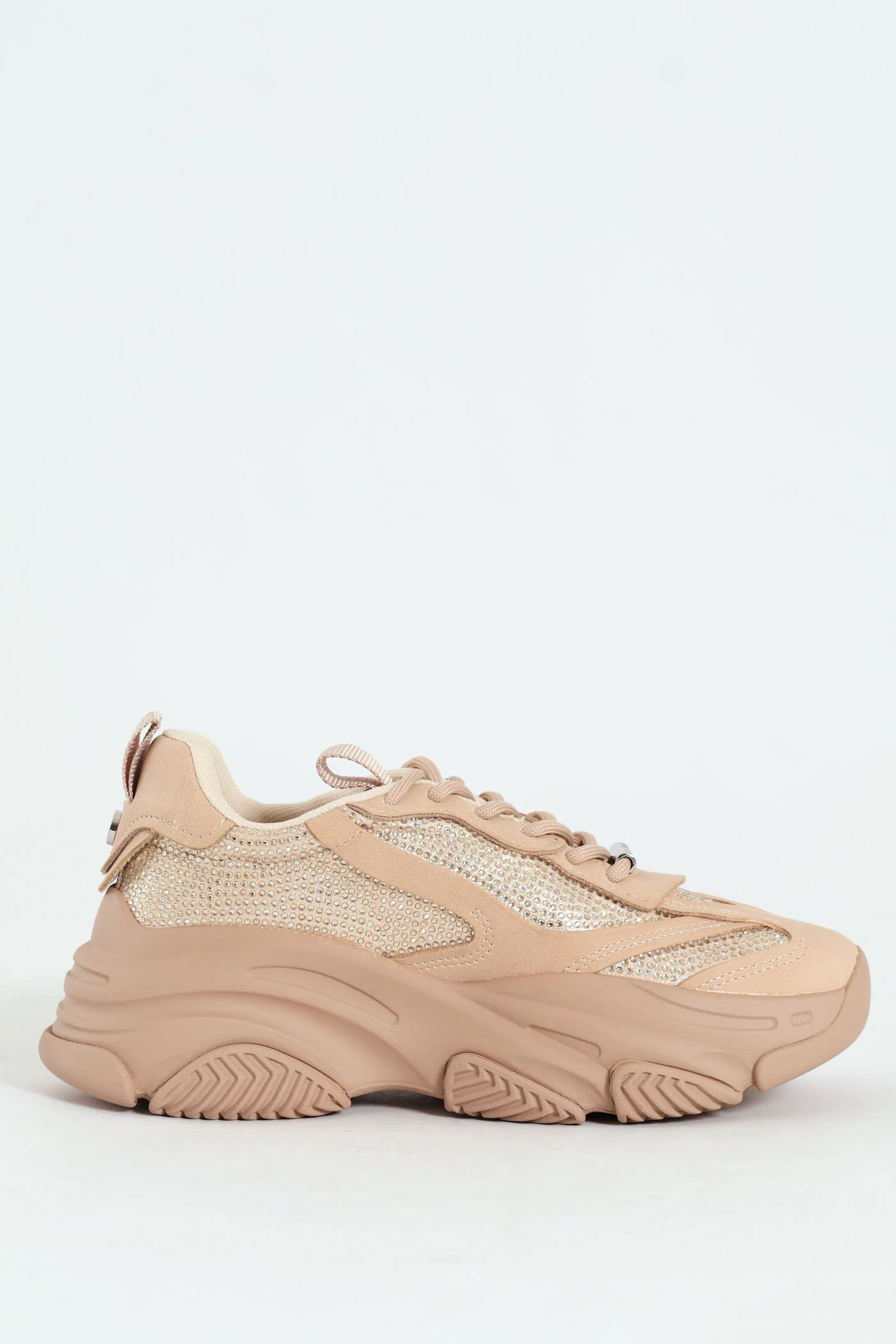 Possession Lace Up Chunky Sportie Sneaker - Blush - Image 4