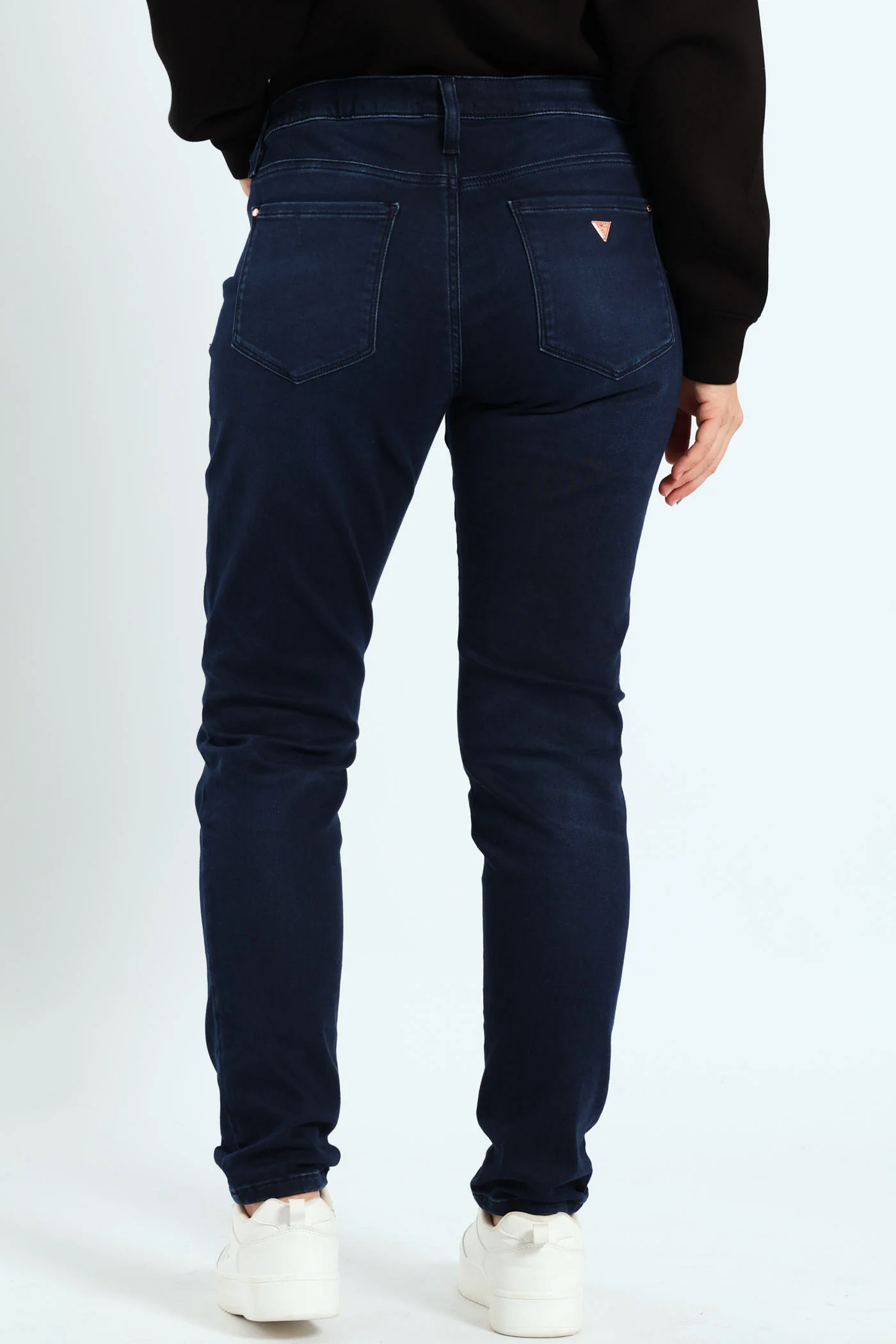 Power Skinny Low Rise Denim - Dark Wash Ink - Image 3