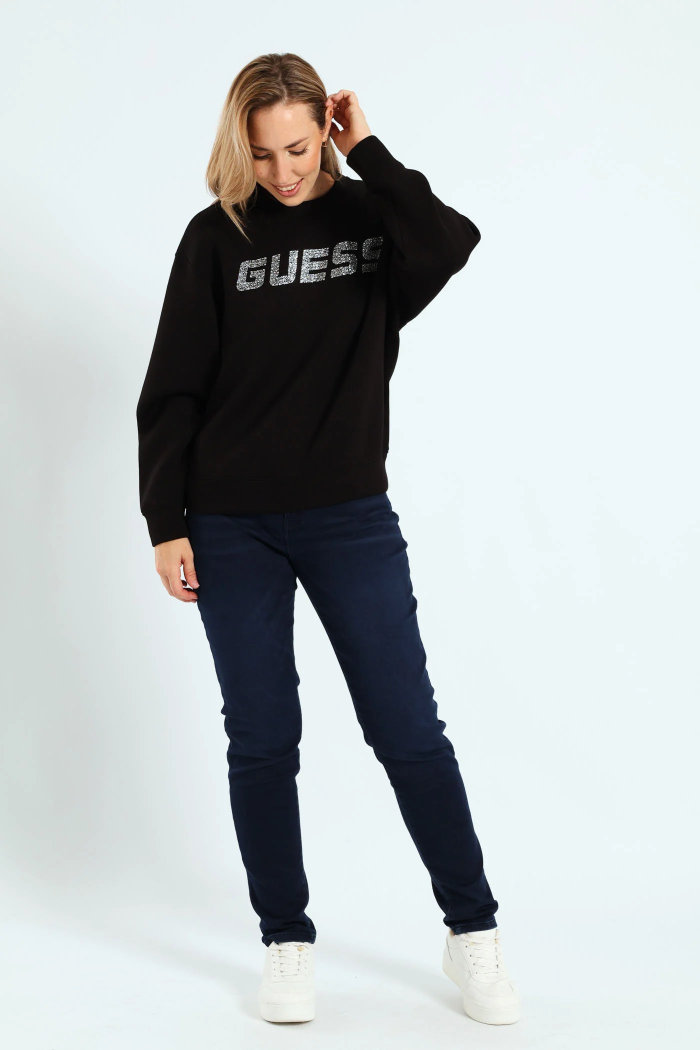 Power Skinny Low Rise Denim - Dark Wash Ink - Image 6